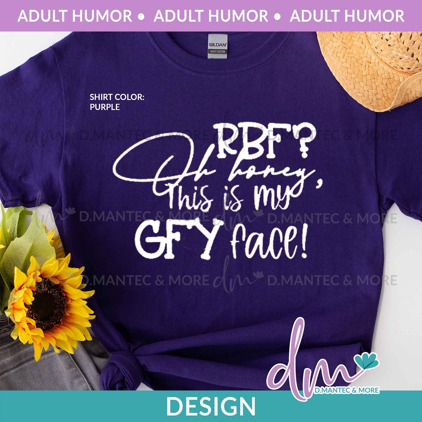 AH - RBF My GFY Face | Design