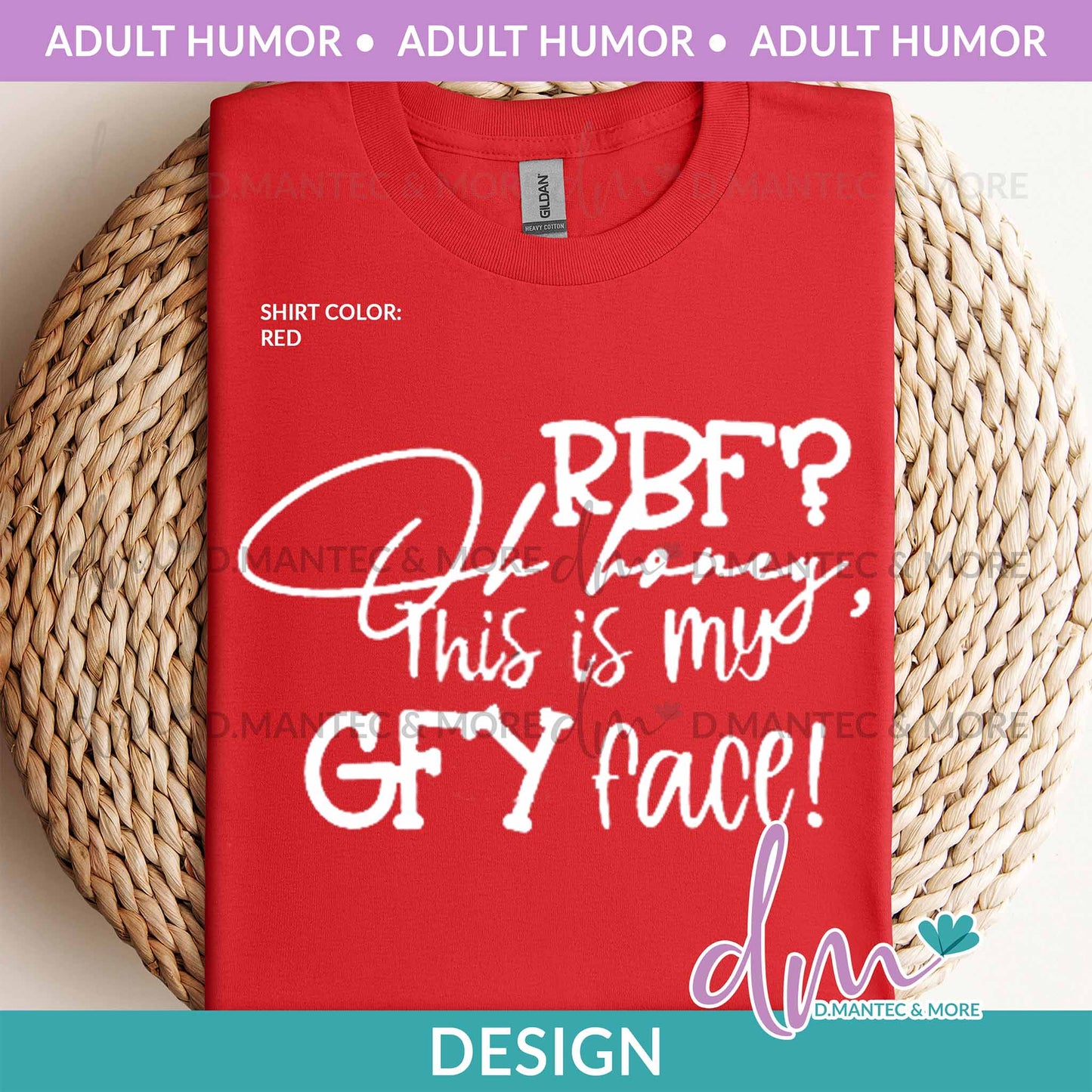 AH - RBF My GFY Face | Design
