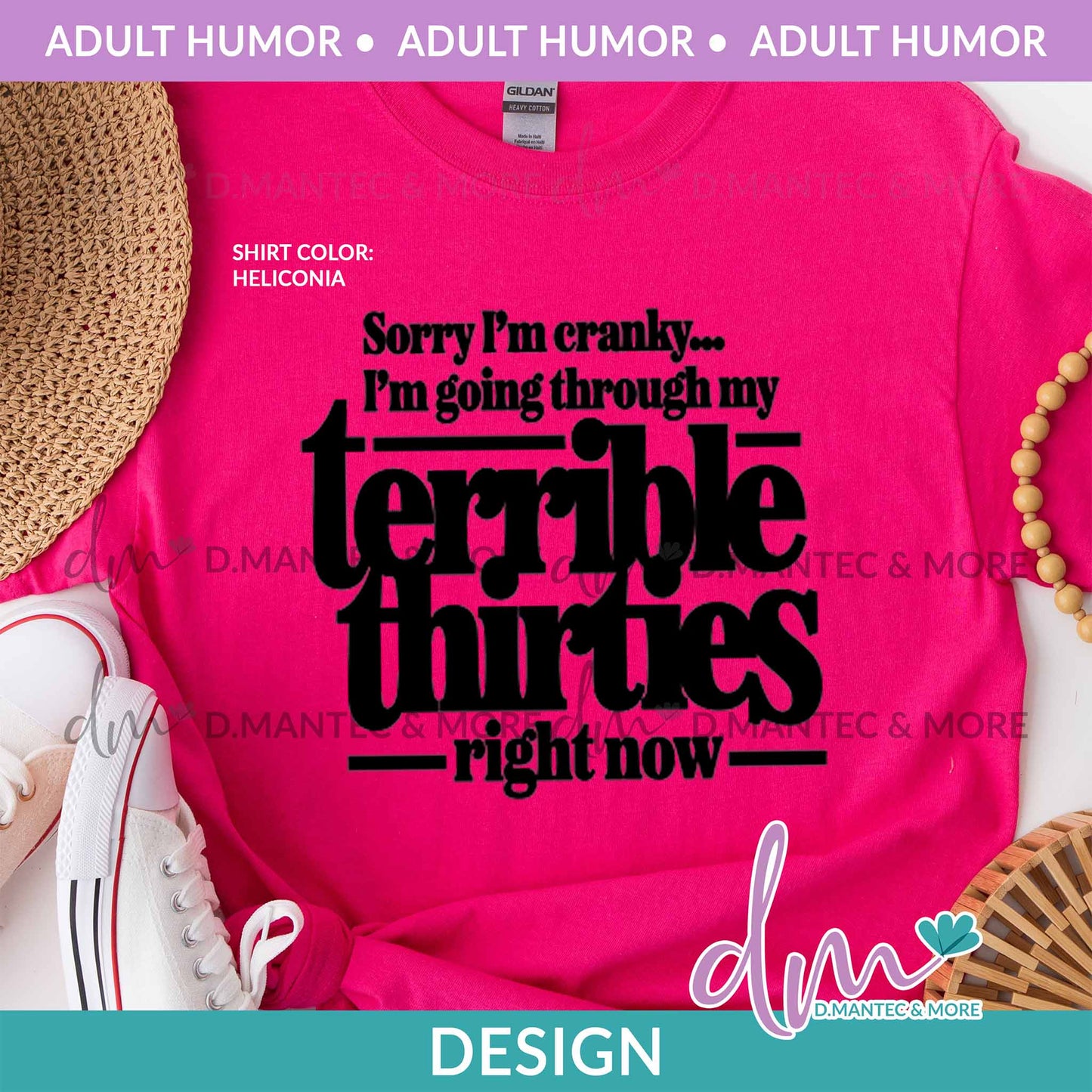 AH - Sorry I’m Cr..Terrible Thirties | Design