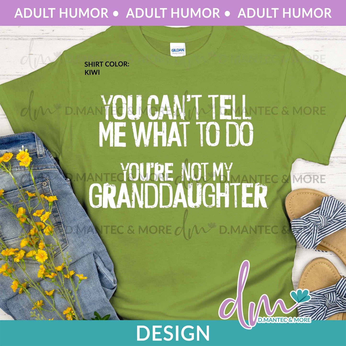 AH - You Can't Tell... Granddaughter | Design