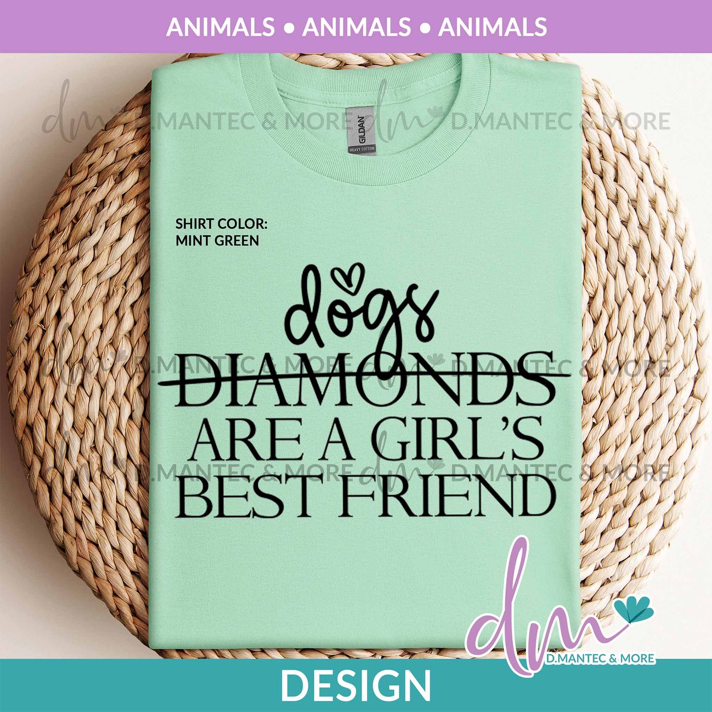 An - Dogs - Girl's Best Friend | Design
