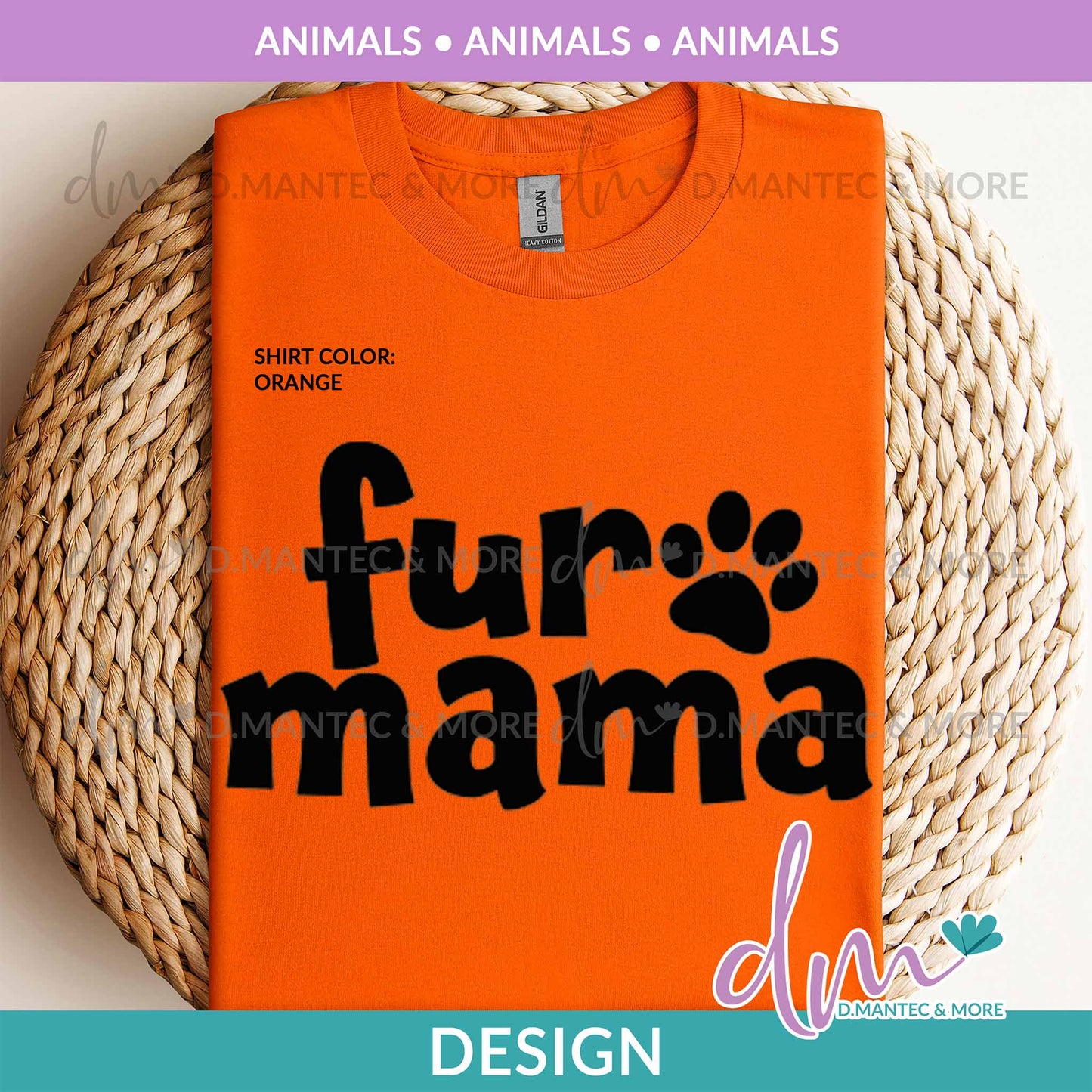 An - Fur Mama - Black | Design