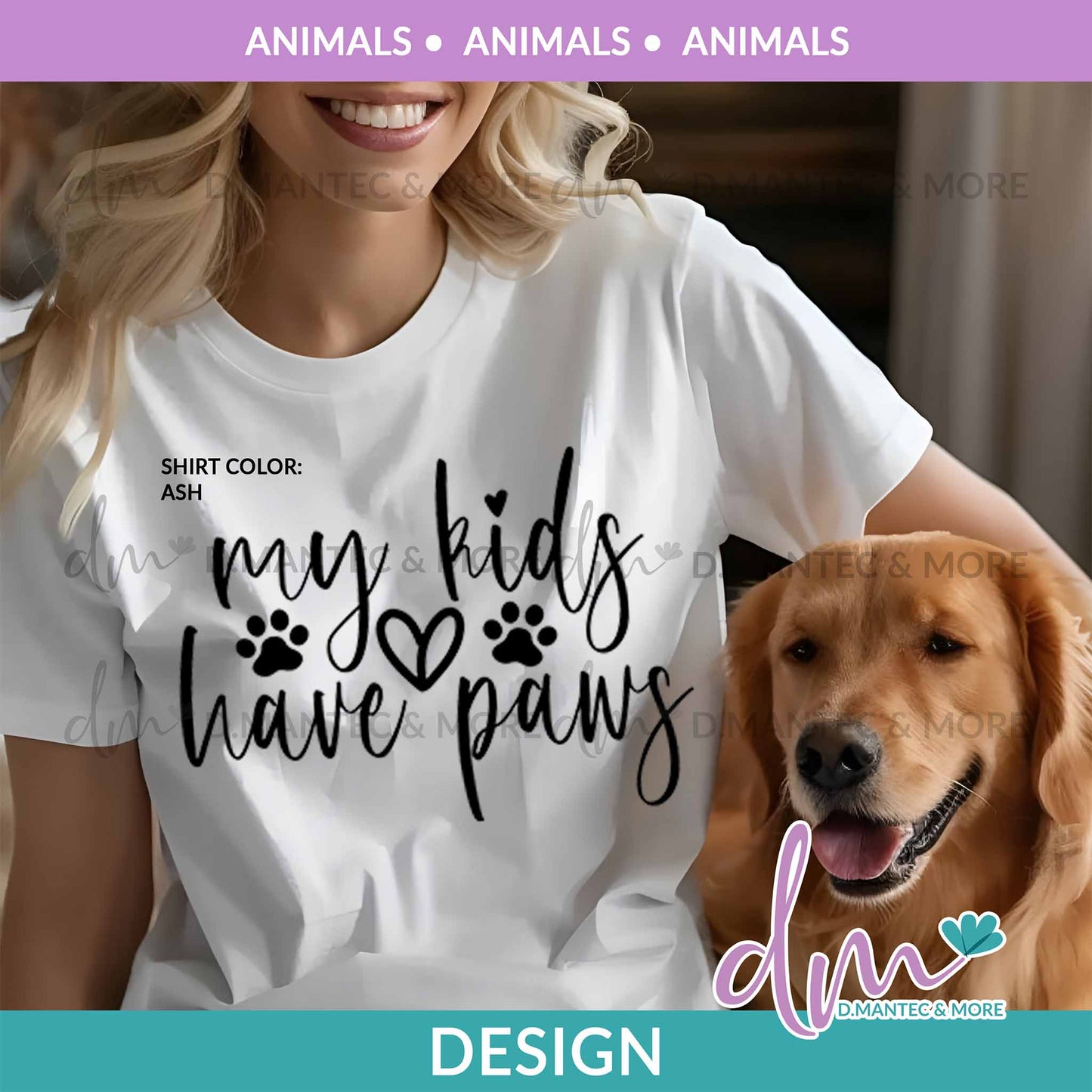 PA - My Kids Have Paws | Design