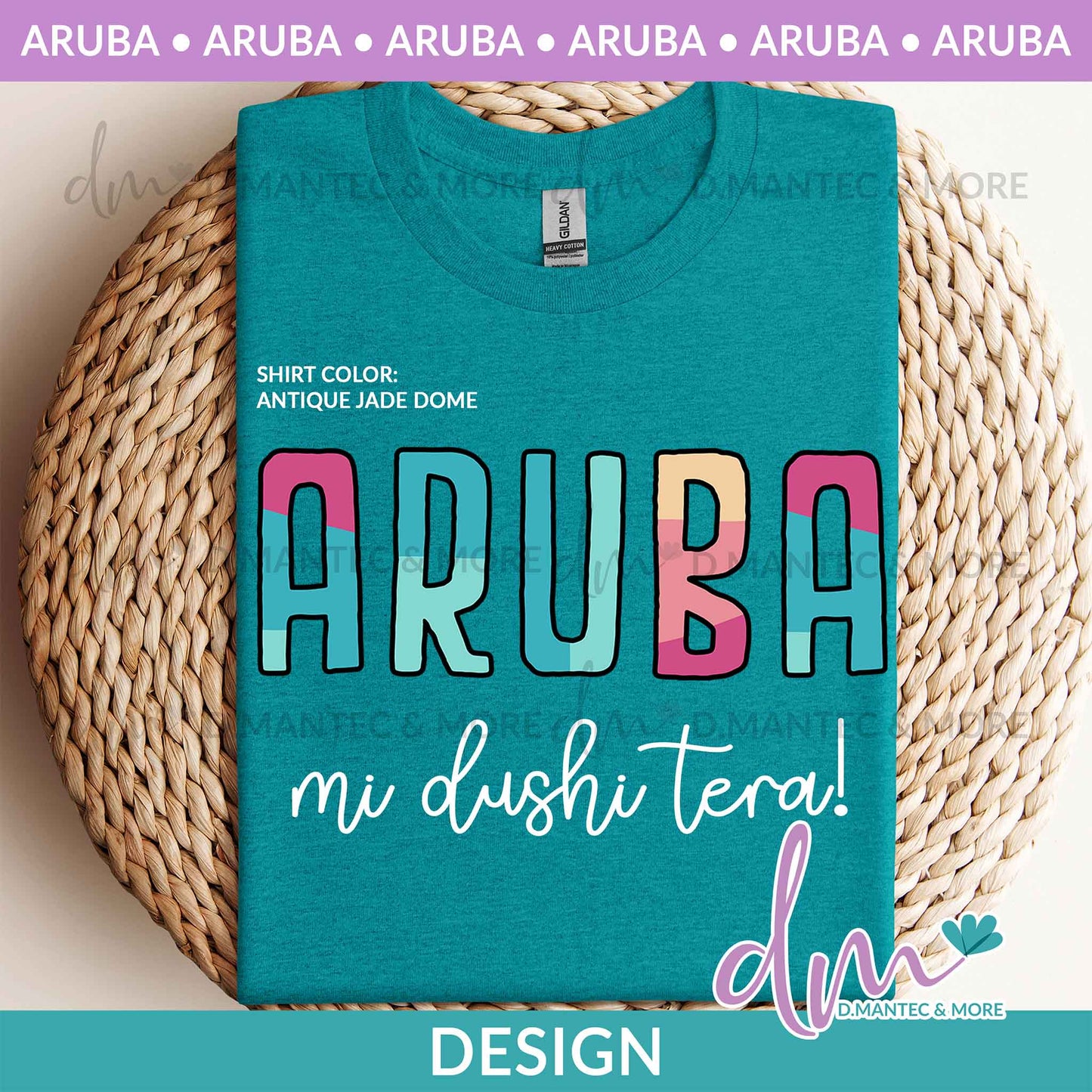 AUA - ARUBA Mi Dushi Tera - COLORandWhite | Design