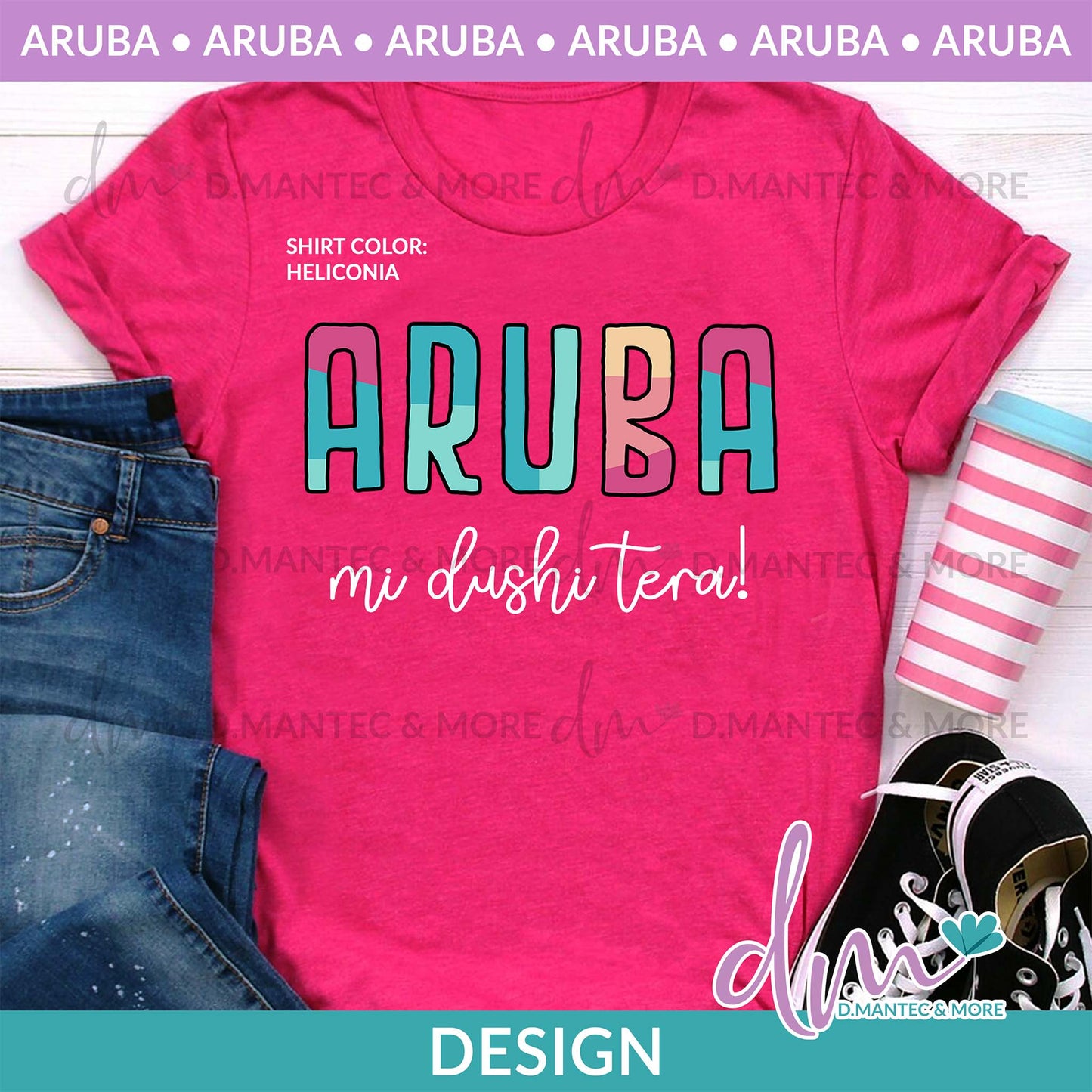 AUA - ARUBA Mi Dushi Tera - COLORandWhite | Design