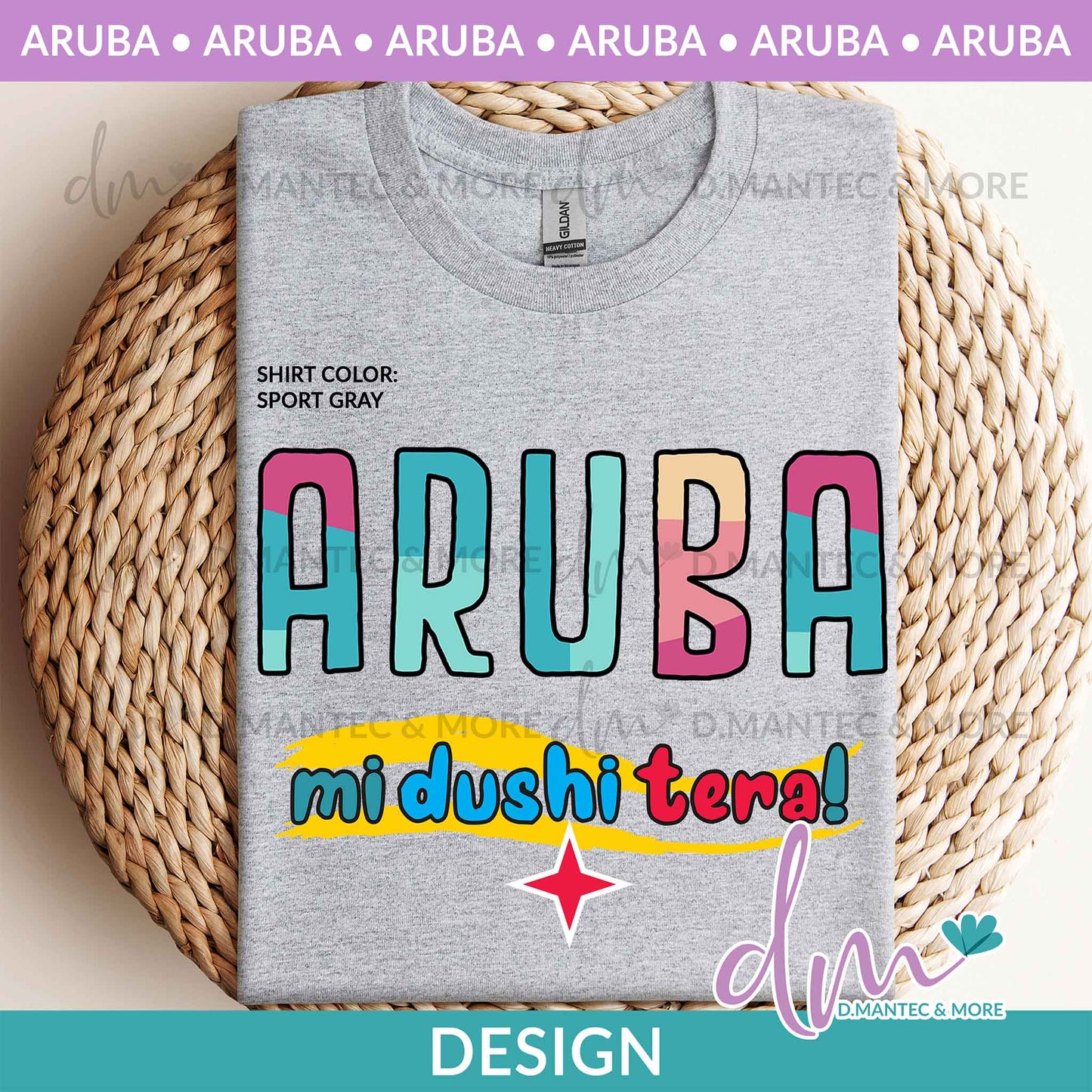 AUA - ARUBA Mi Dushi Tera - FULL COLOR | Design