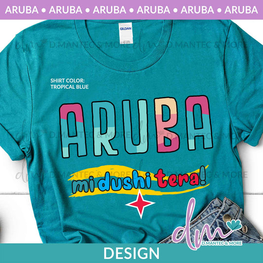 AUA - ARUBA Mi Dushi Tera - FULL COLOR | Design