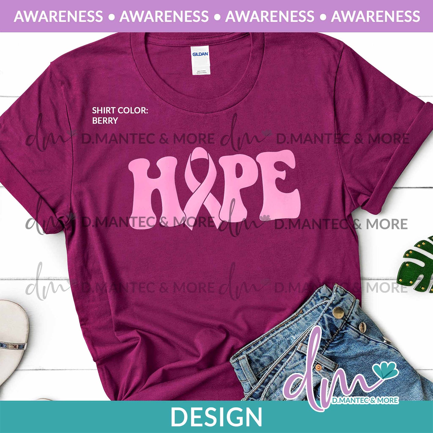 Aw - Hope - Pink | Design