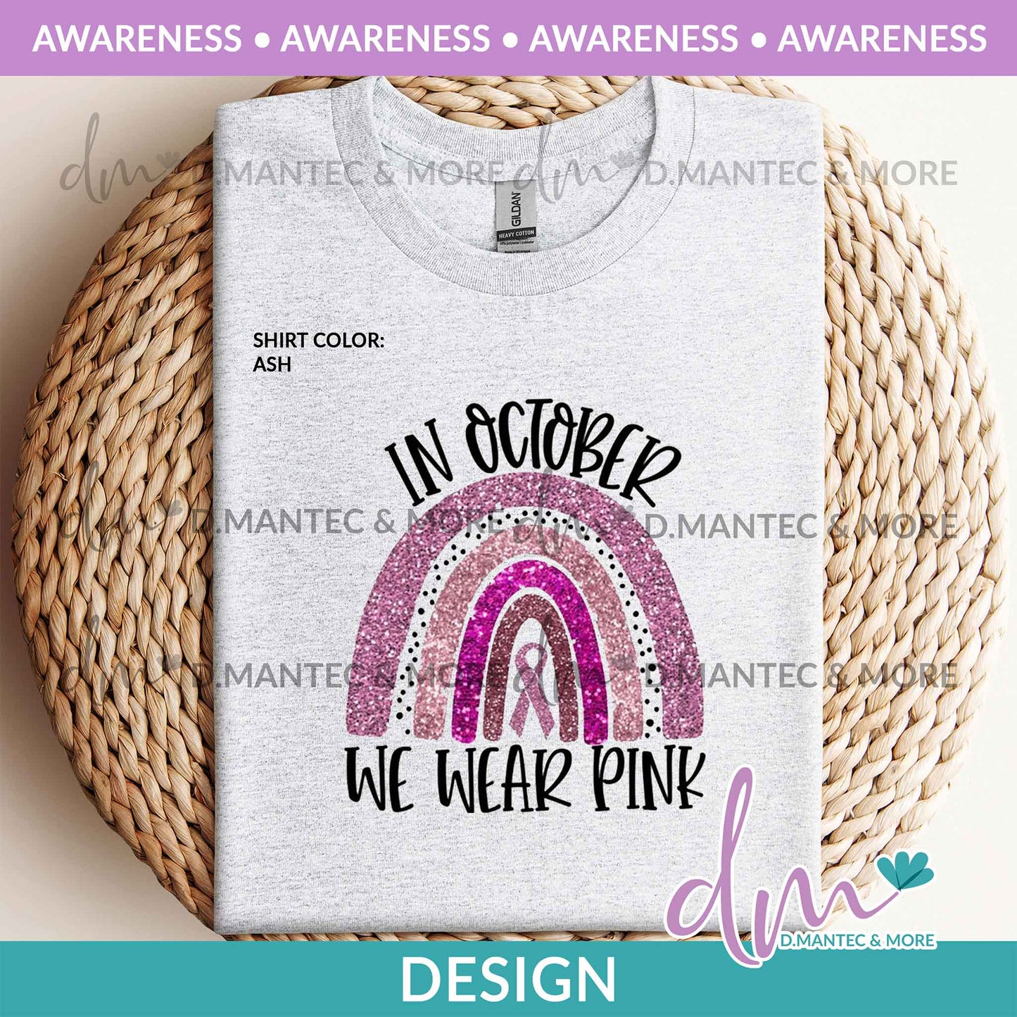 Aw - In October We Wear Pink - COLOR | Design