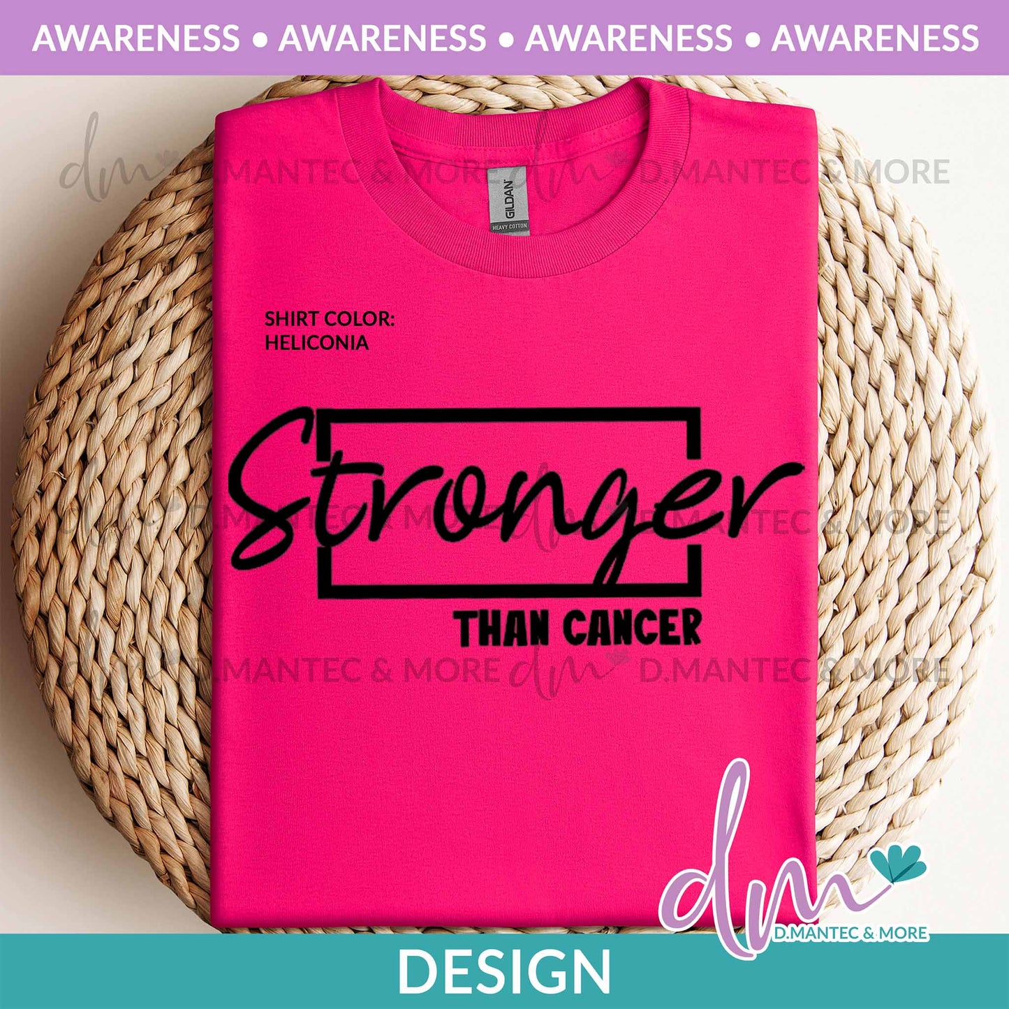 Aw - Stronger than Cancer | Design