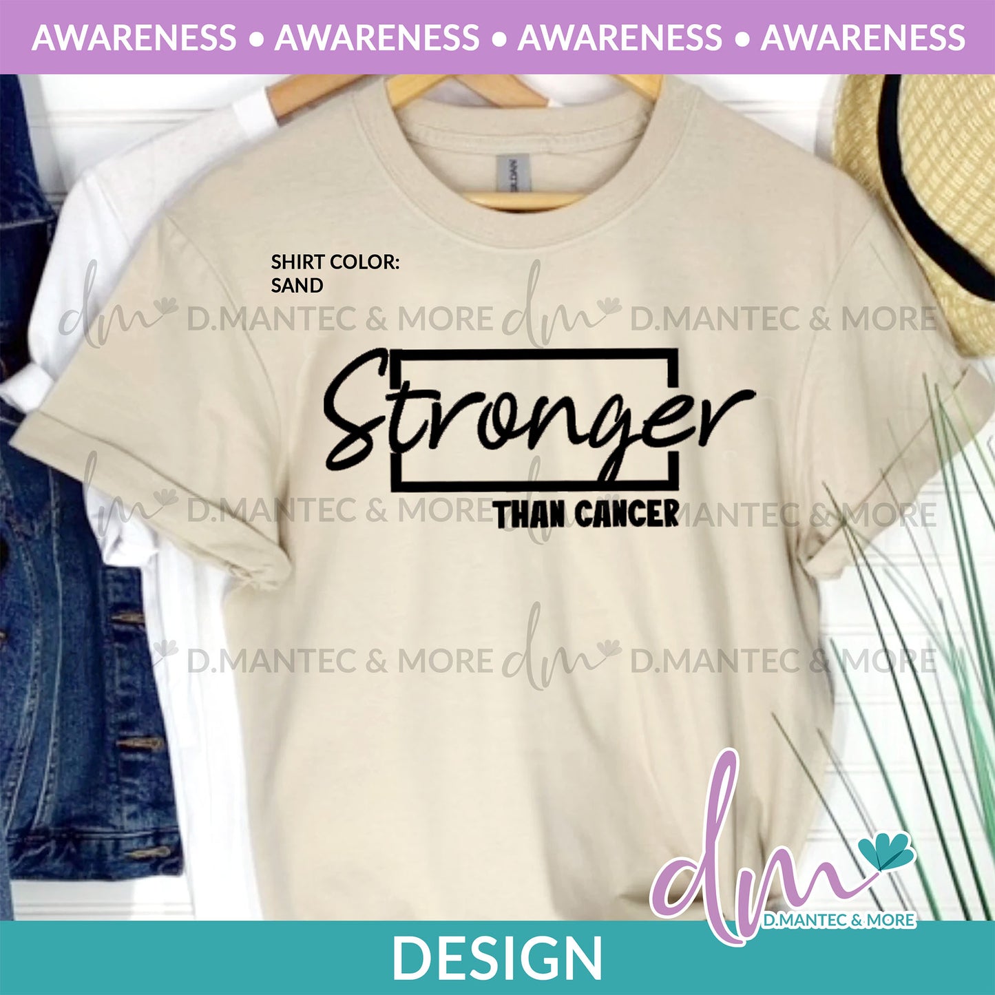 Aw - Stronger than Cancer | Design