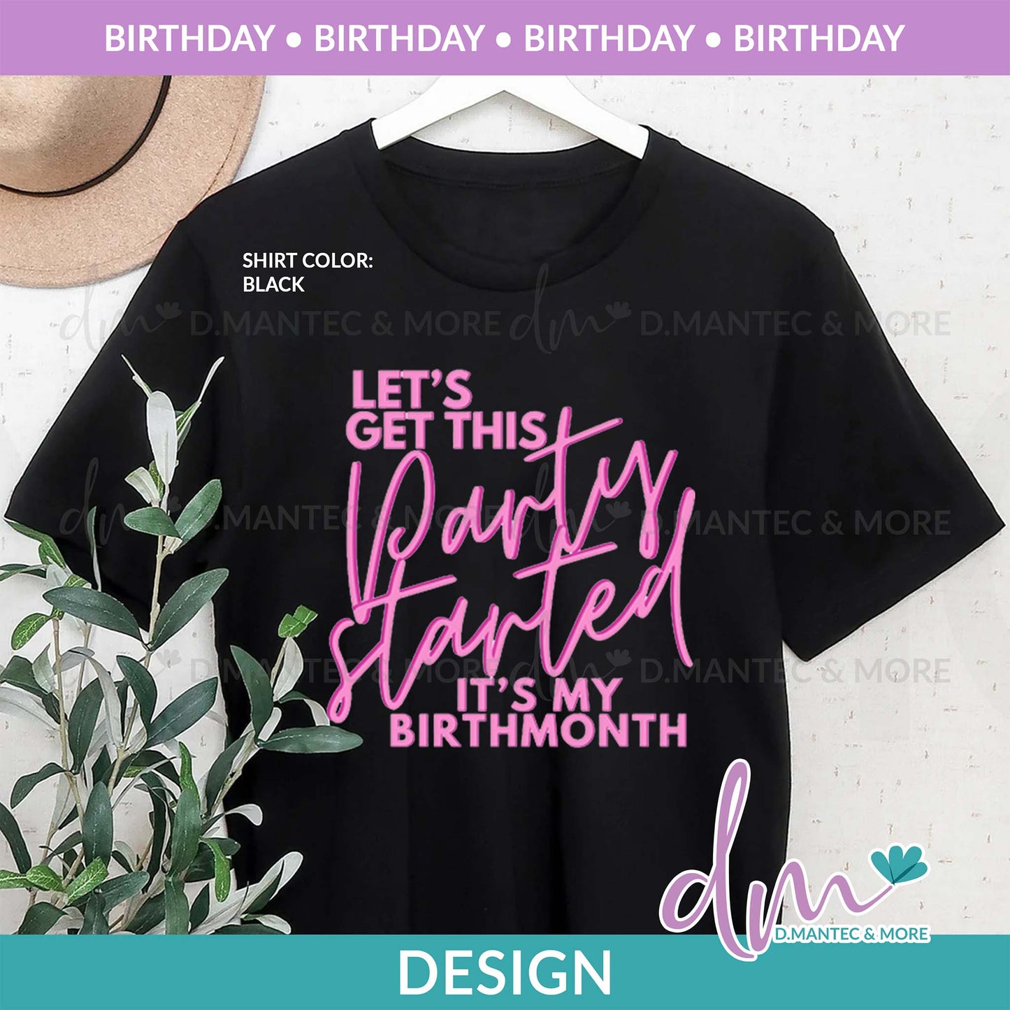 B - Birth Month | Design