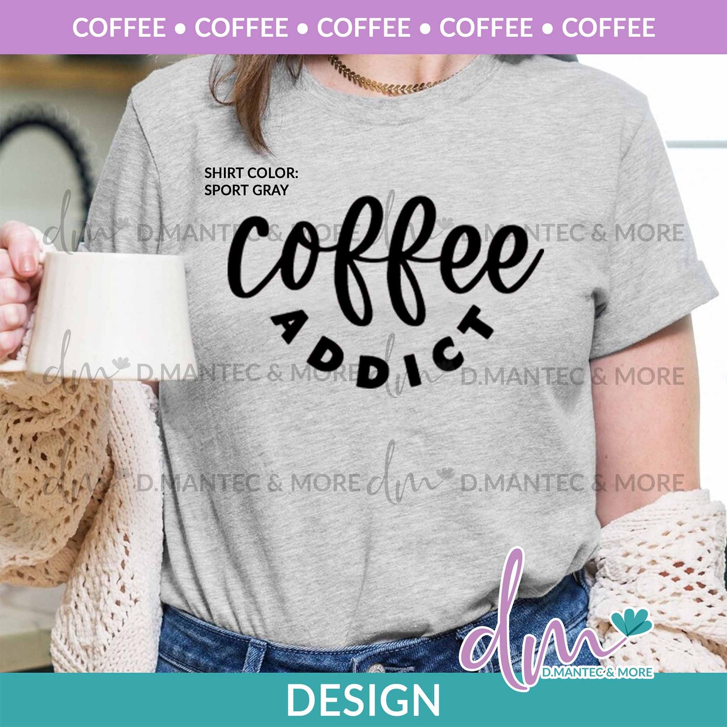 C - Coffee Addict | Design