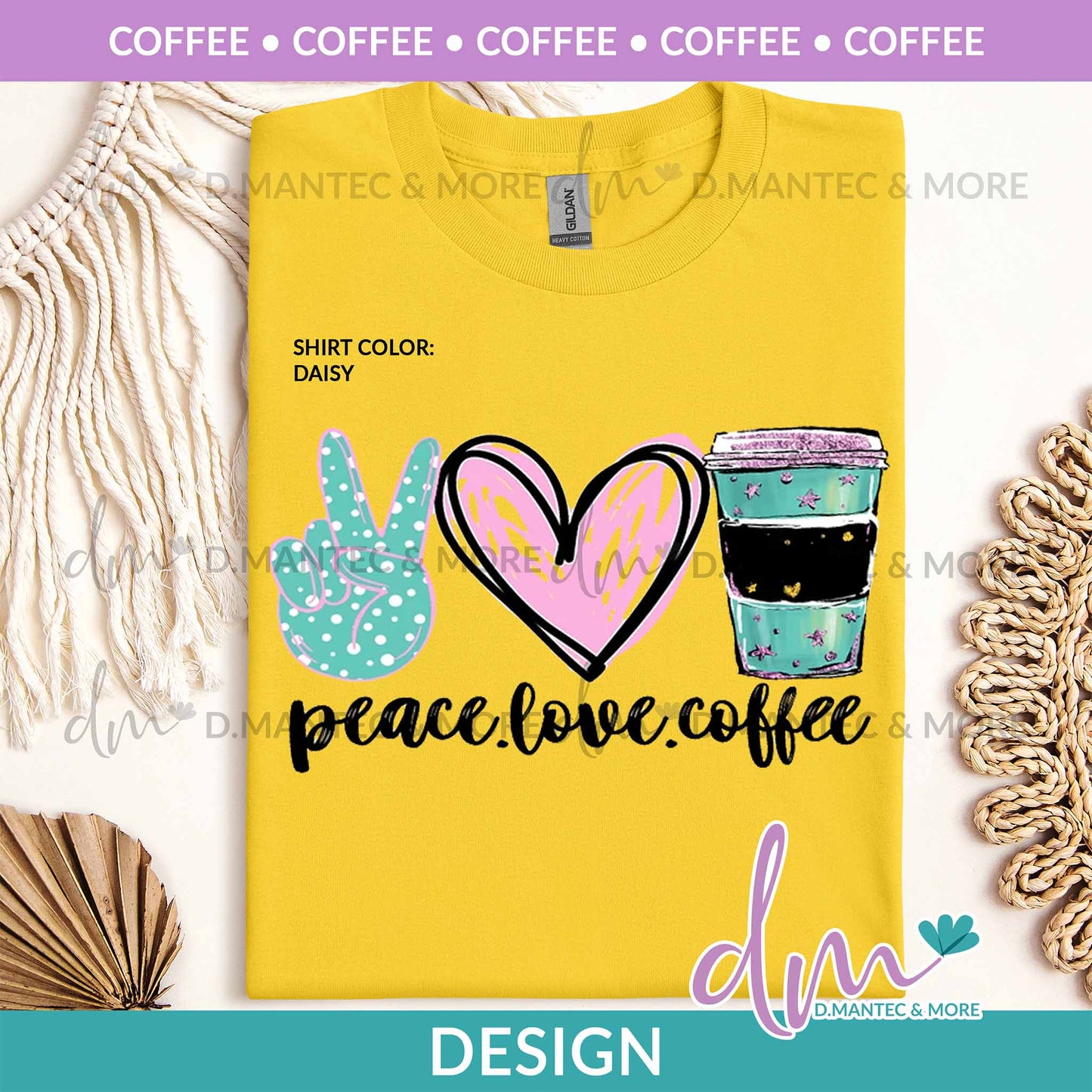 C - Peace Love Coffee - Color | Design