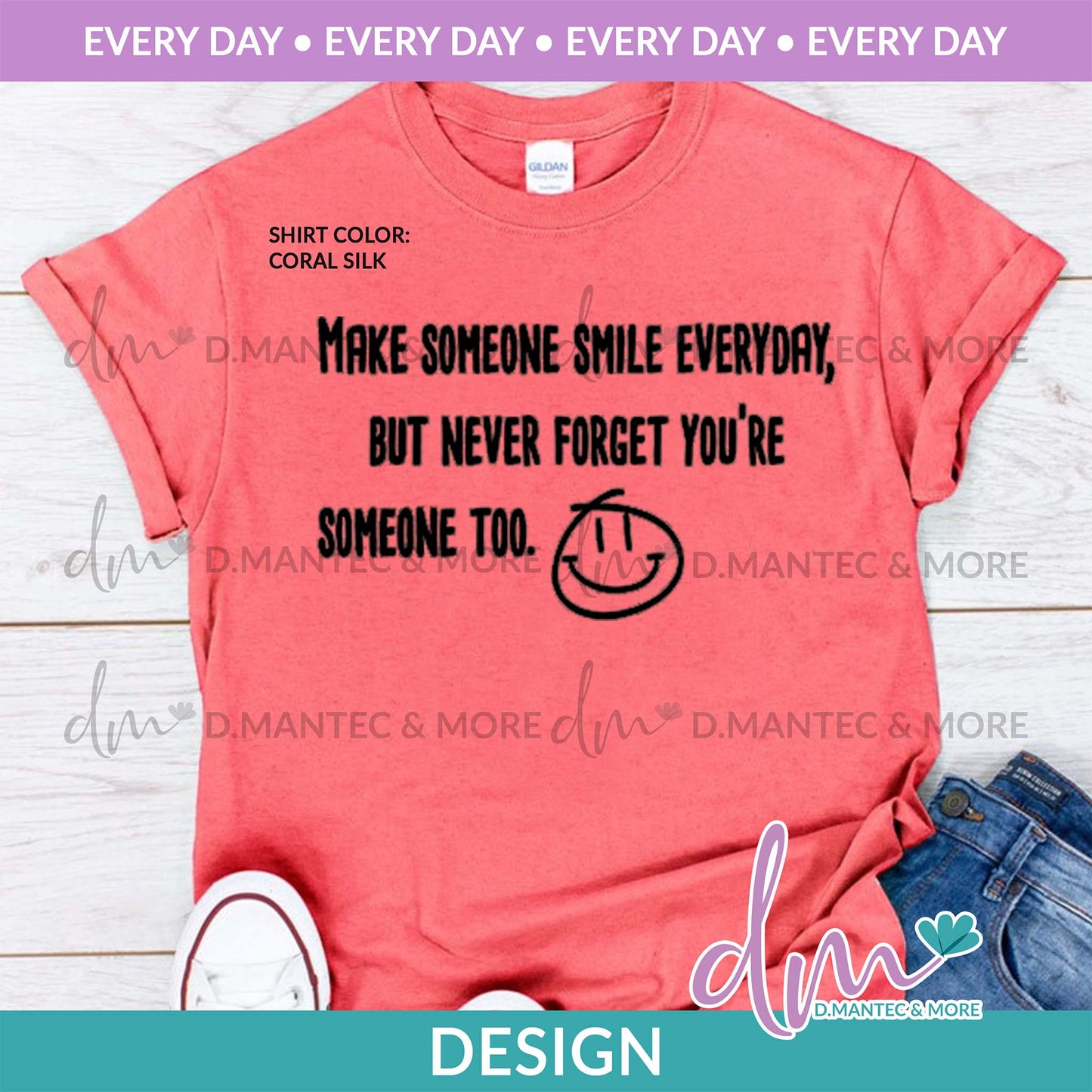 ED - Make Someone Smile/ But Never Forget | Design
