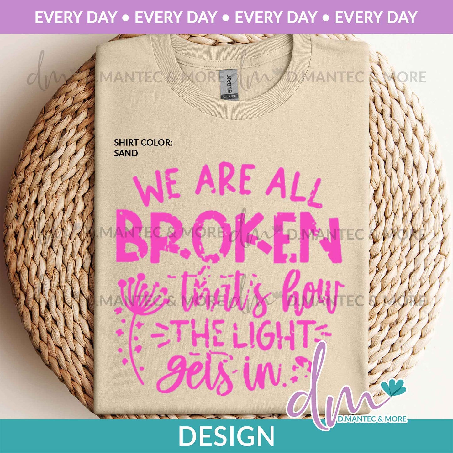 ED - We are all Broken - Pink | Design