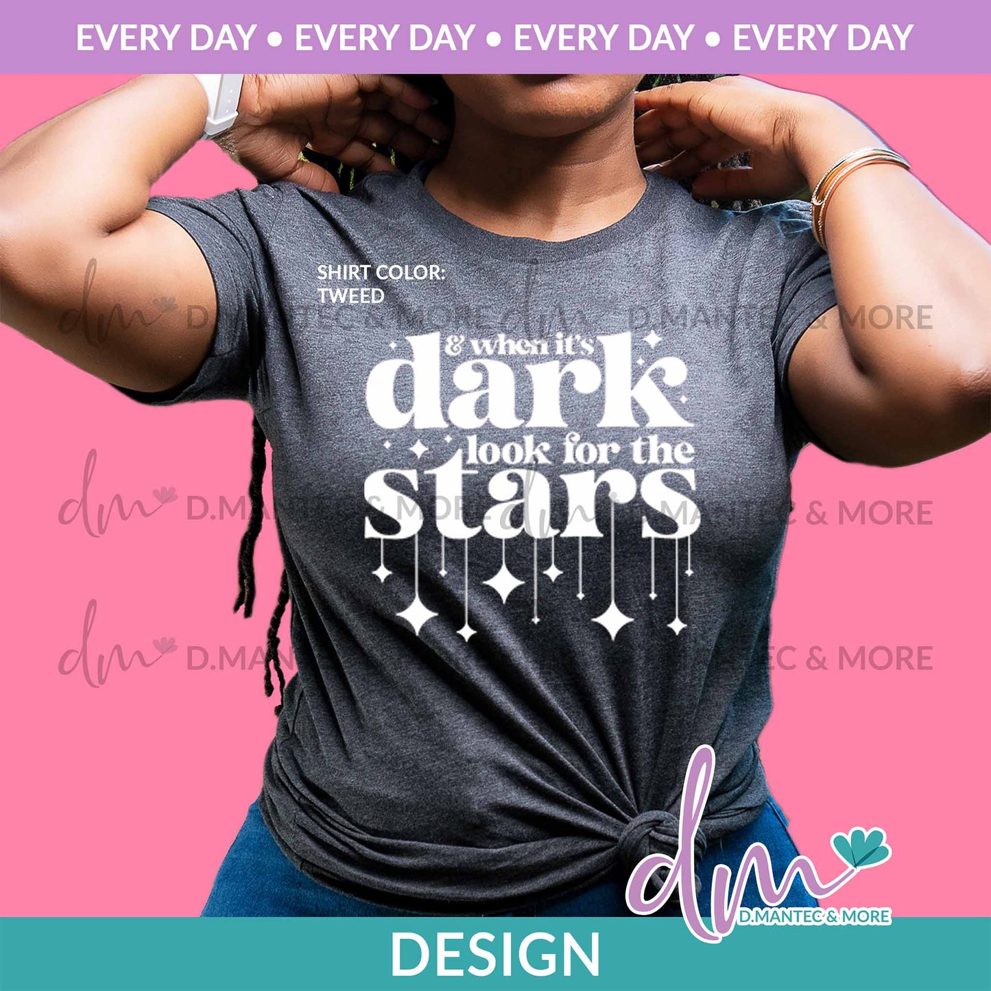 ED - When It’s Dark - White | Design