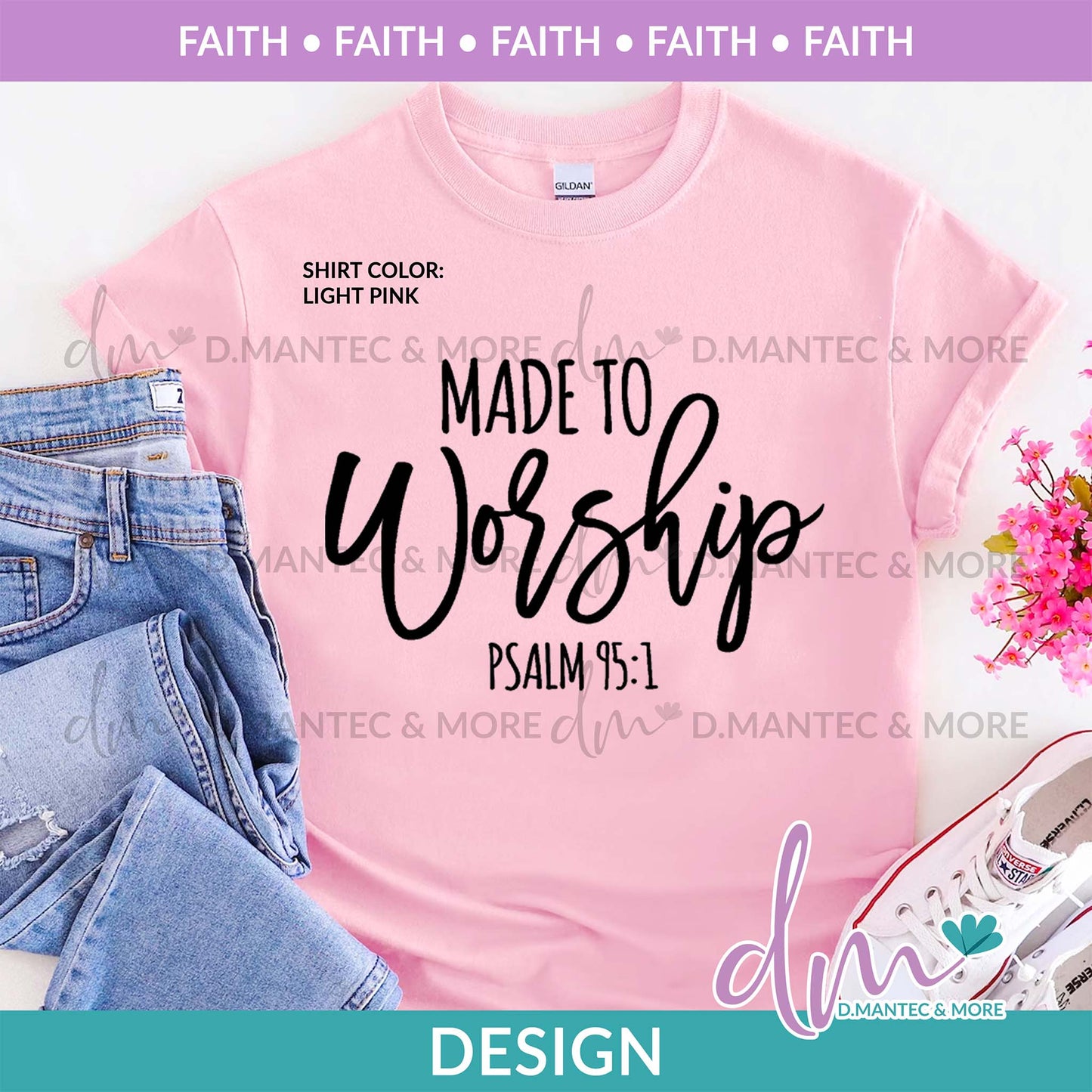 F - Made to Worship Psalm 95:1 | Design