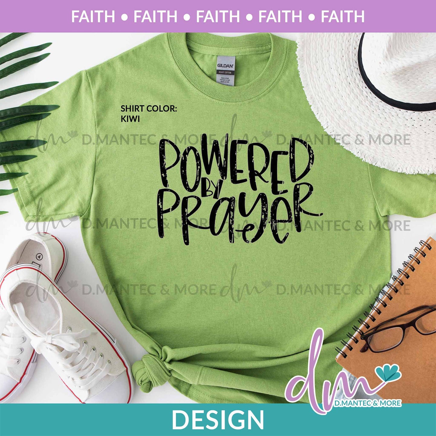 F - Powered By Prayer | Design