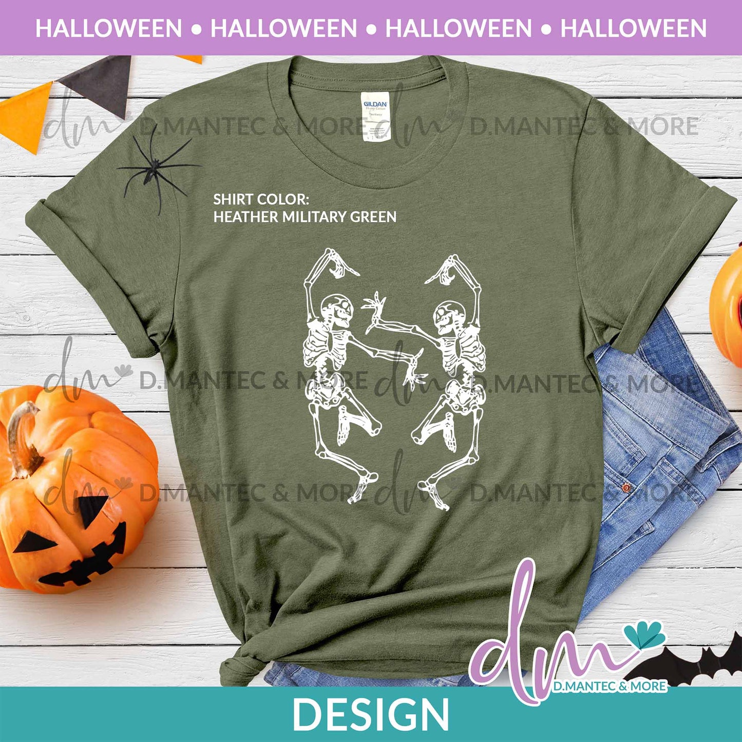 H - Dancing Skeletons | Design