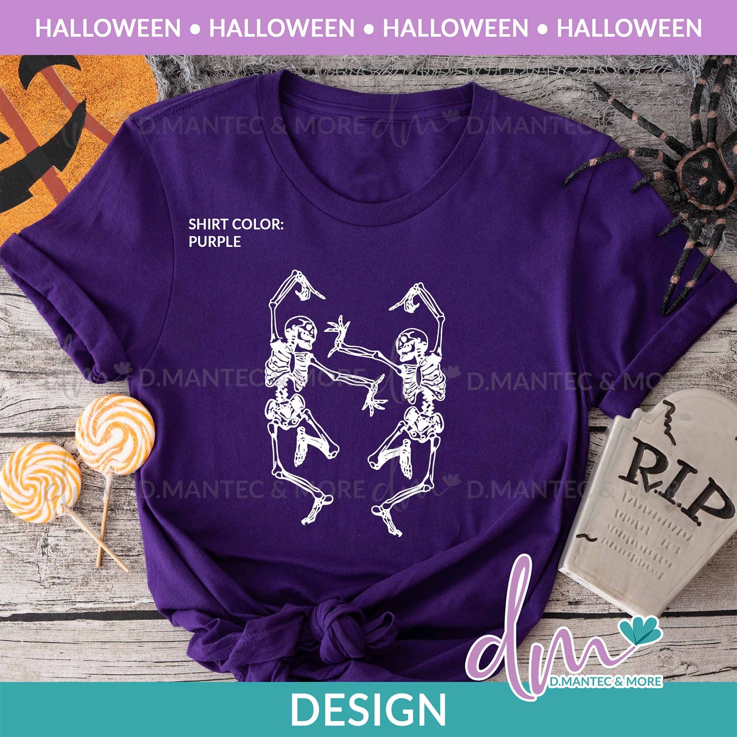 H - Dancing Skeletons | Design