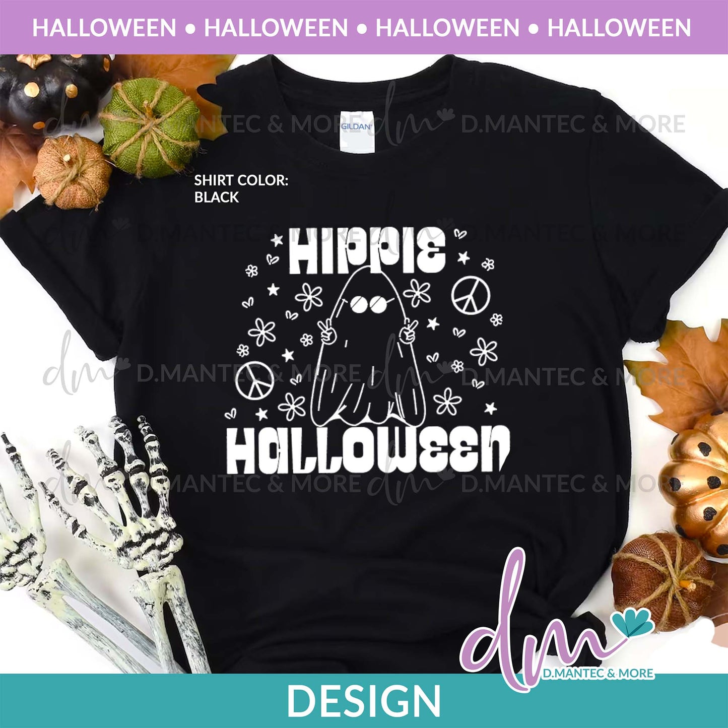 H - Hippie Halloween | Design