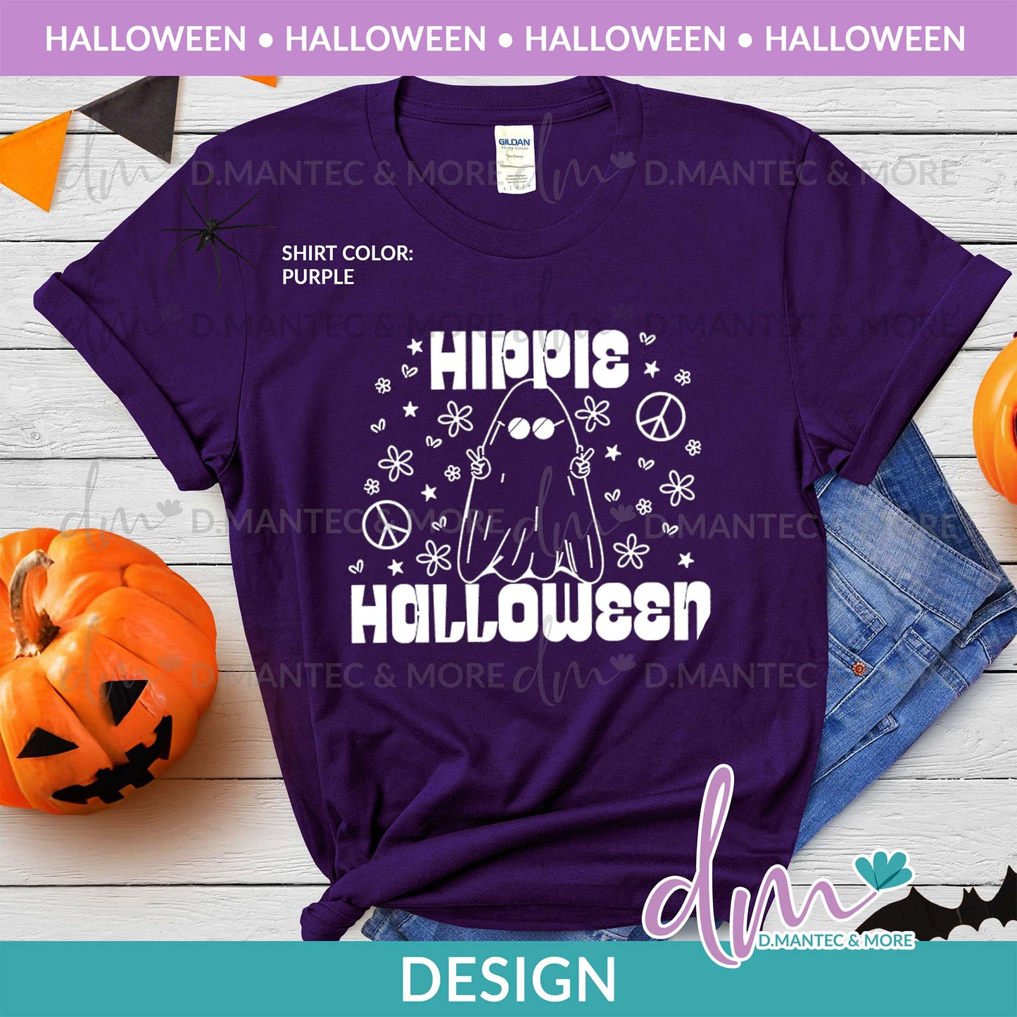 H - Hippie Halloween | Design