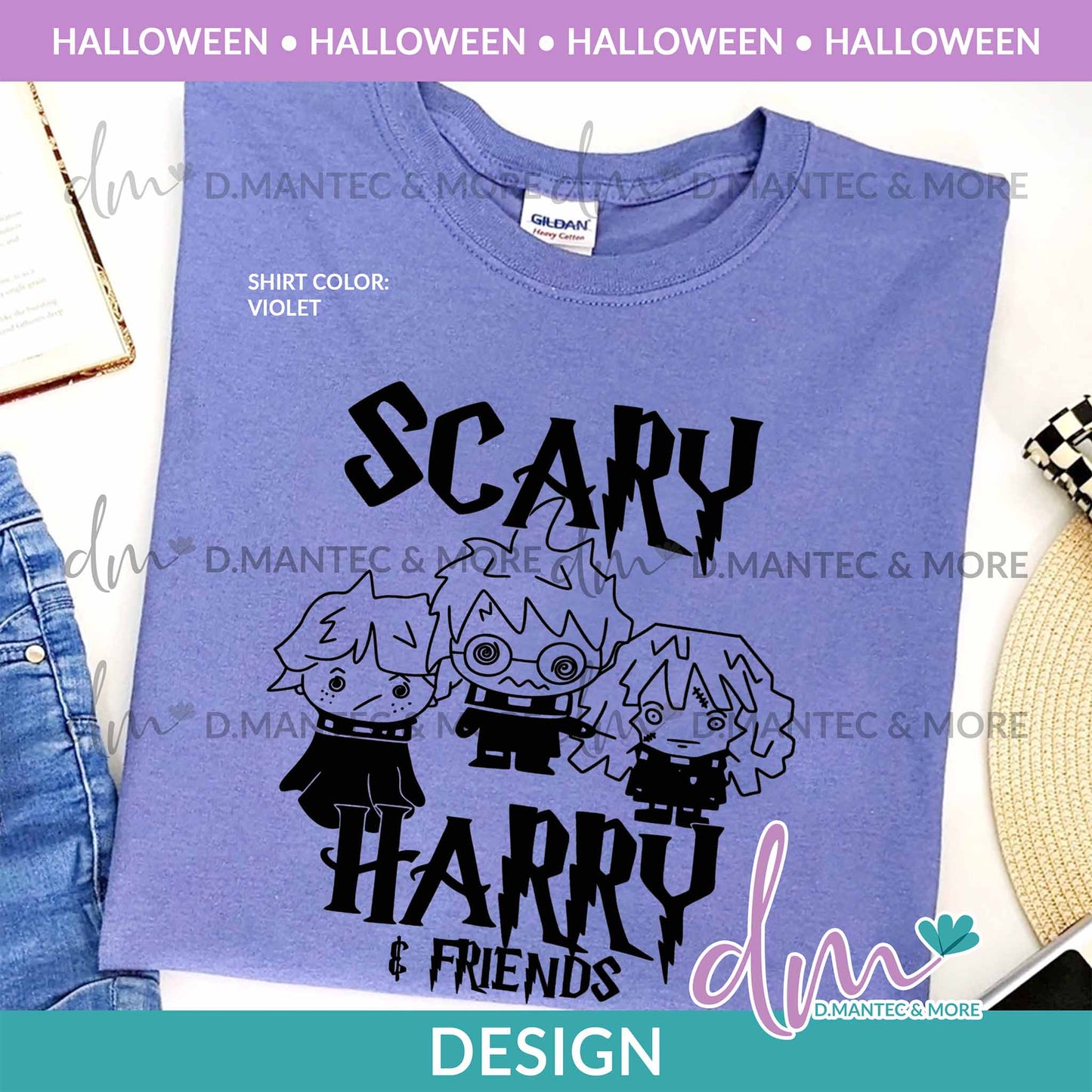 H - Scary Harry and Friends | Design