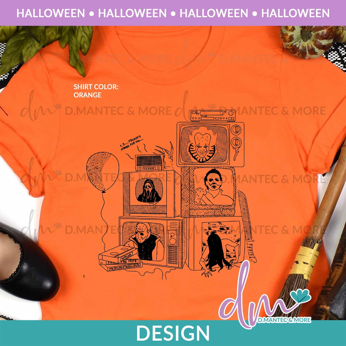H - TV Horror | Design