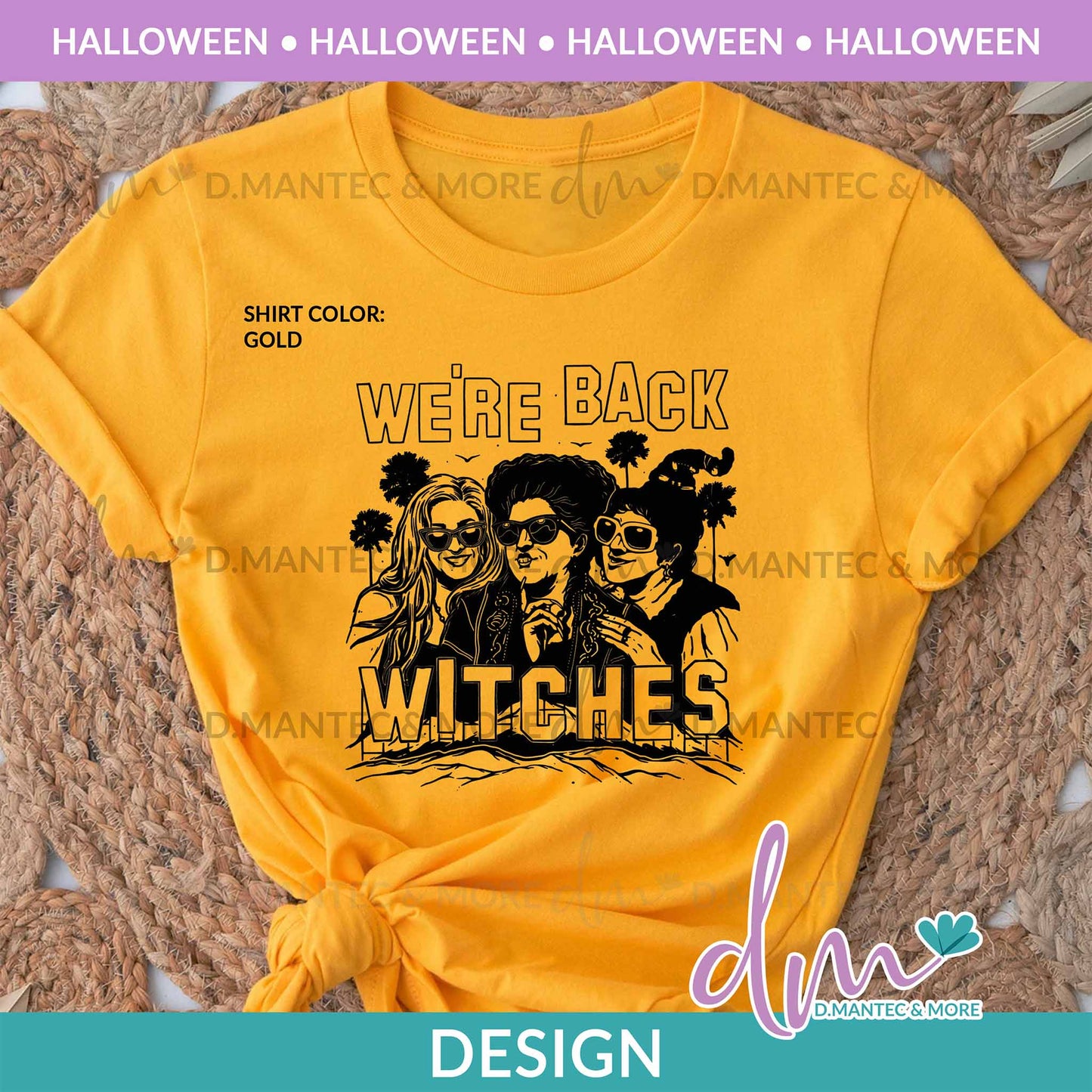 H - We're Back Witches | Design