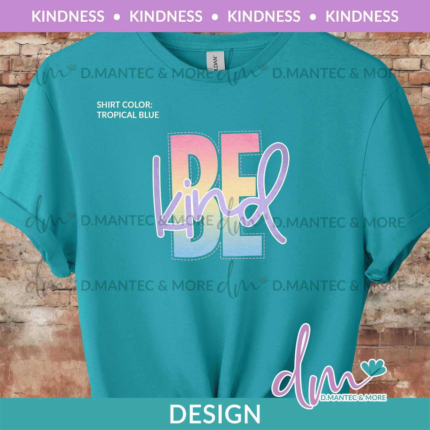 K - Be Kind - Color | Design
