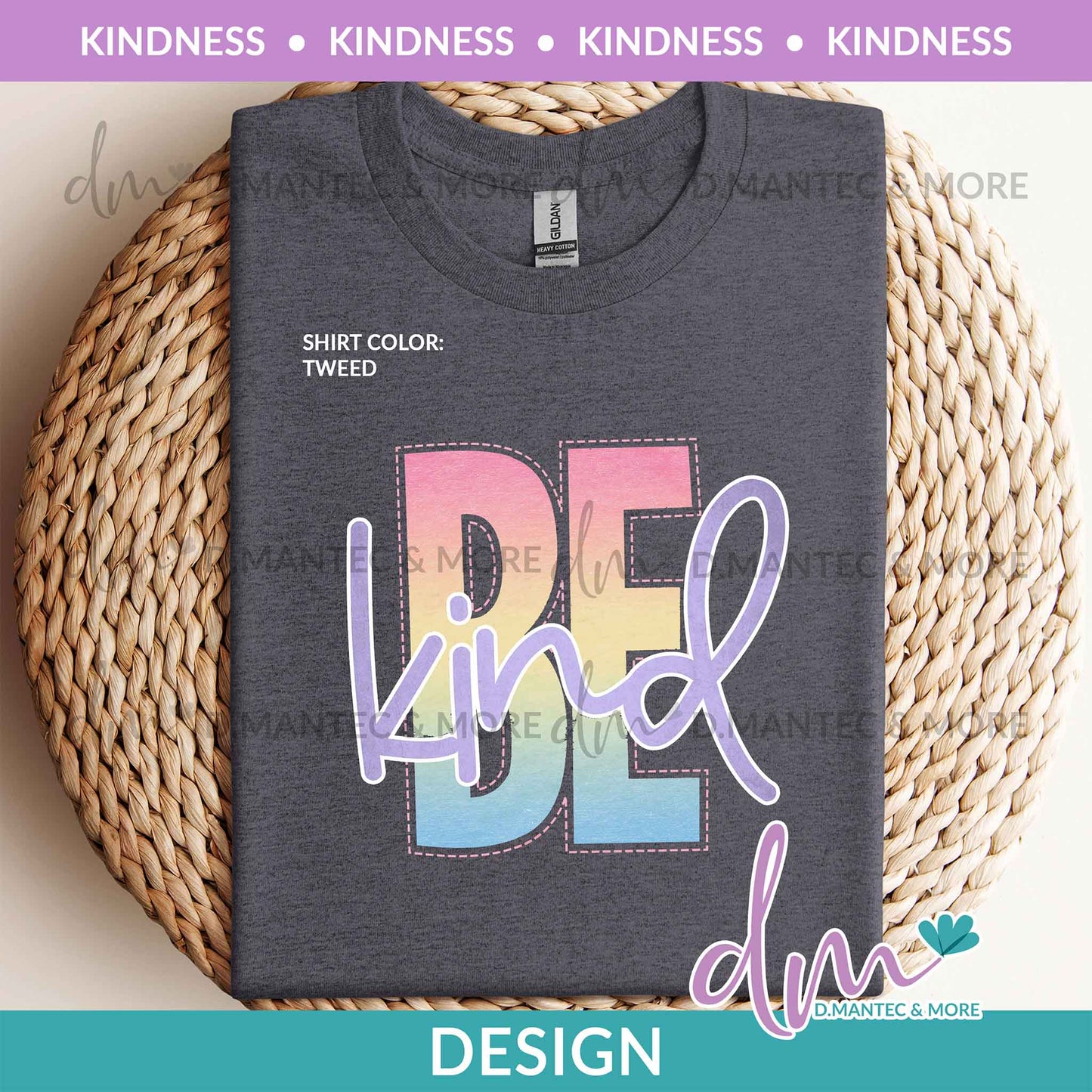 K - Be Kind - Color | Design