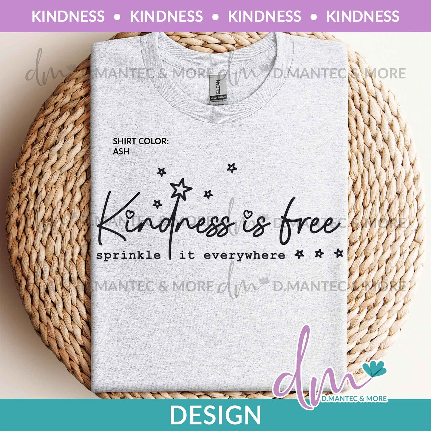 K - Kindness is free sprinkle | Design