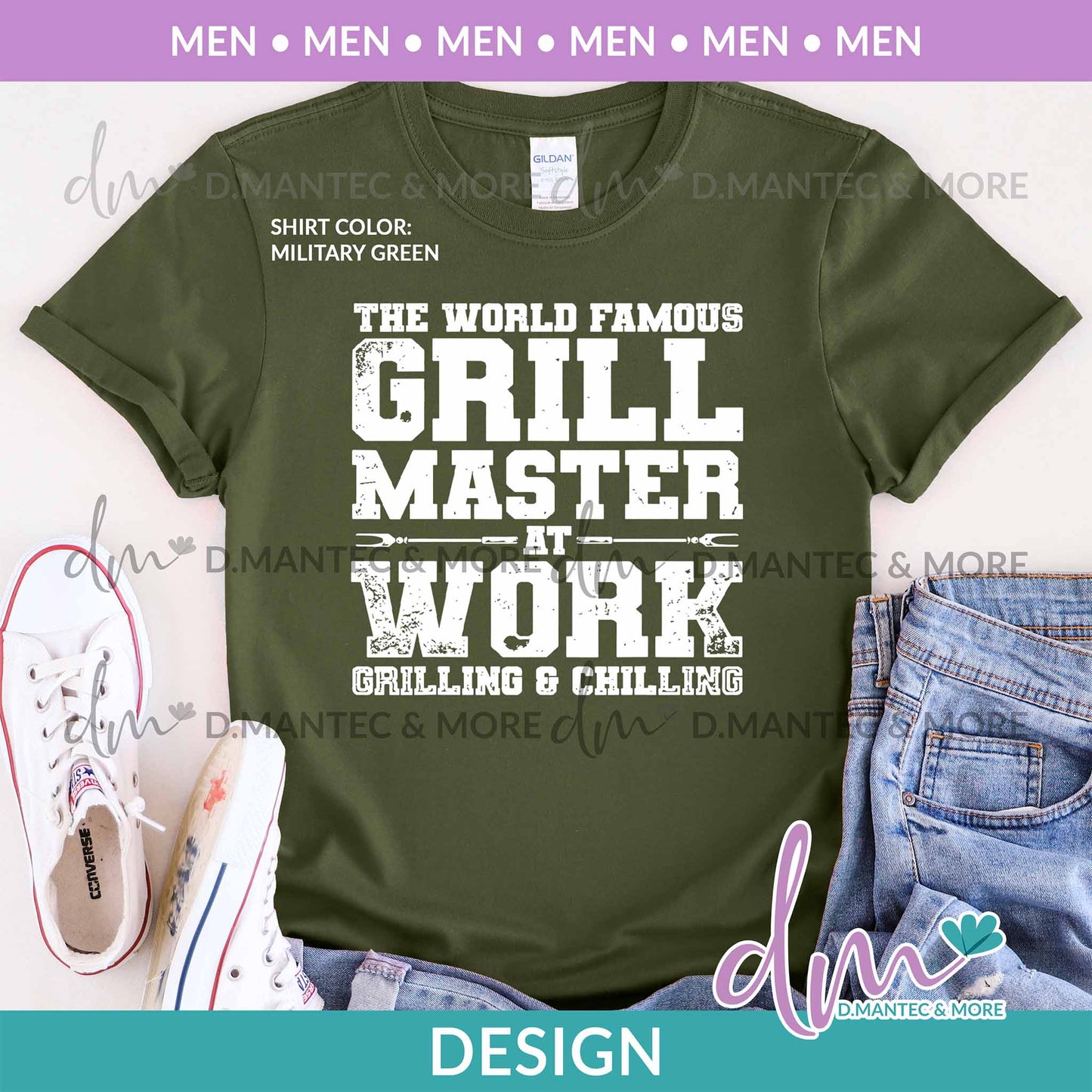 M - Grill Master at Work | Design