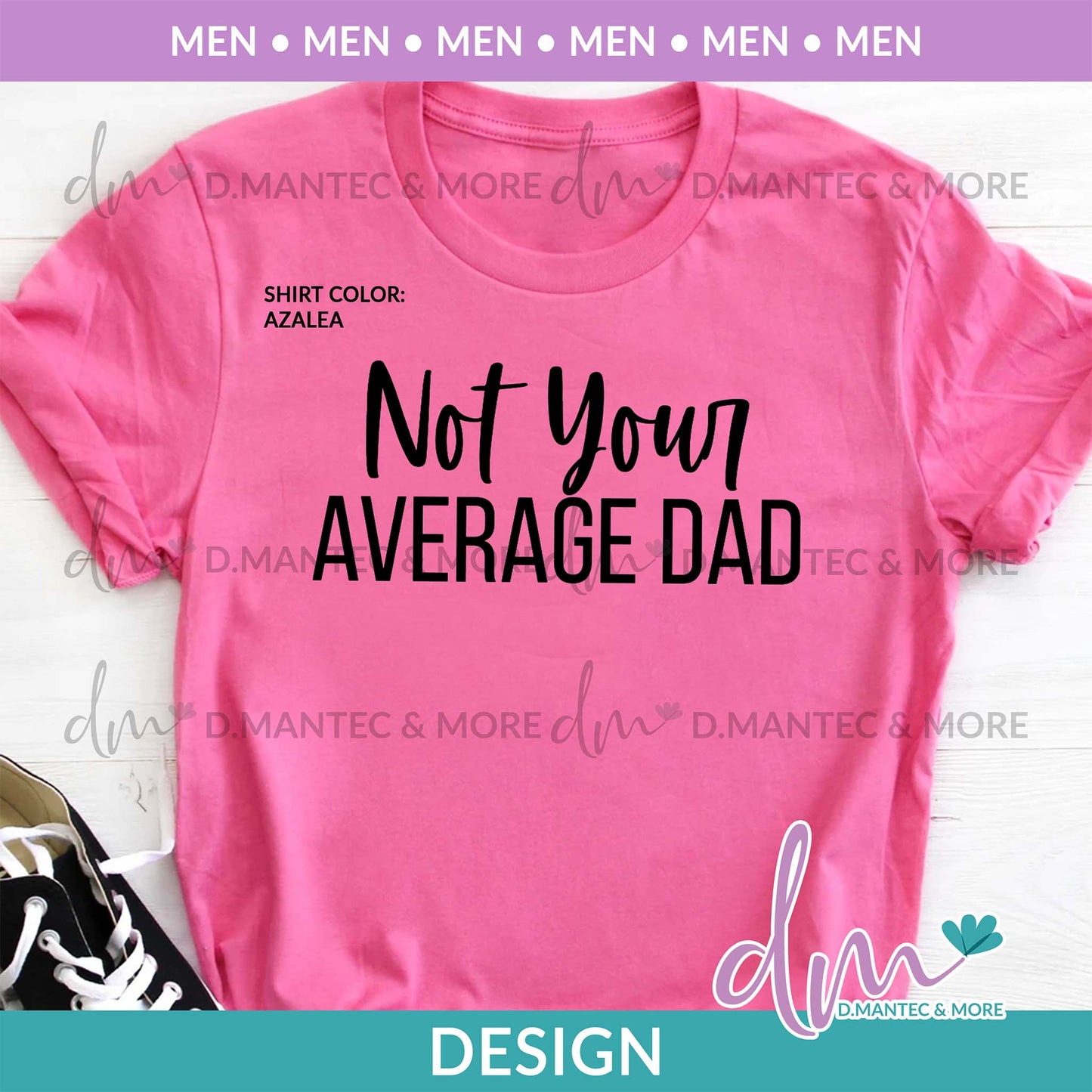 M - Not Your Average Dad | Design