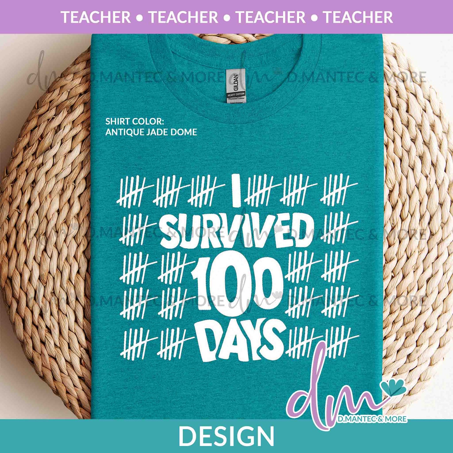 P - I Survived 100 Days | Design