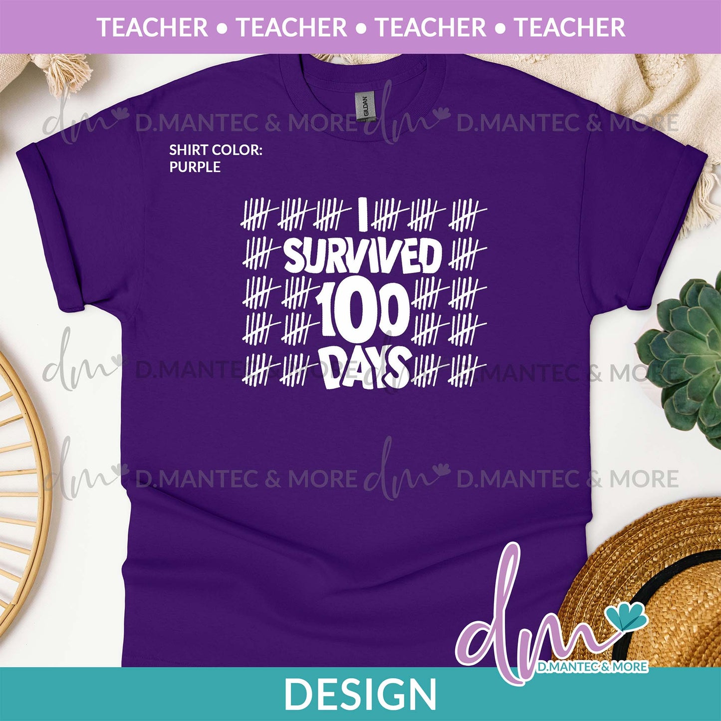 P - I Survived 100 Days | Design