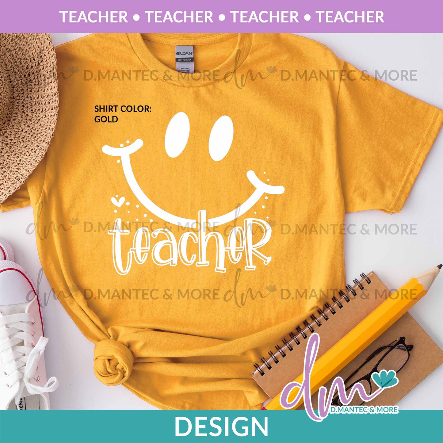 P - Smile Face Teacher | Design