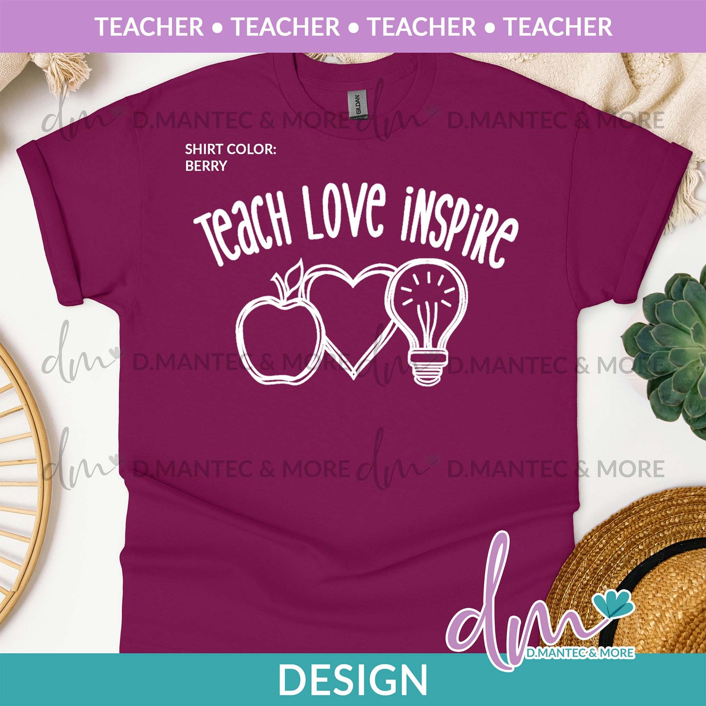 P - Teach Love Inspire C | Design