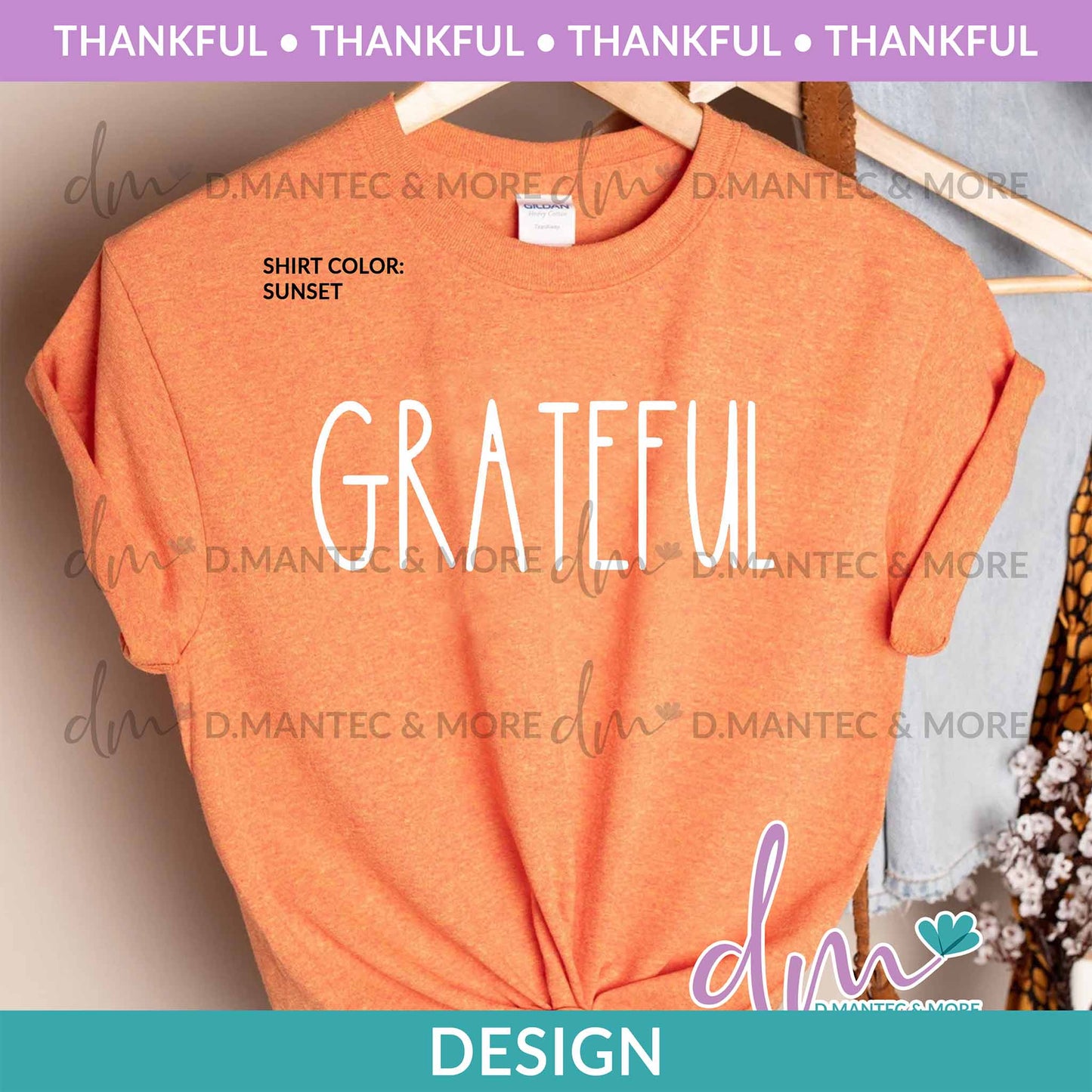 T - Grateful RD Inspired - White | Design