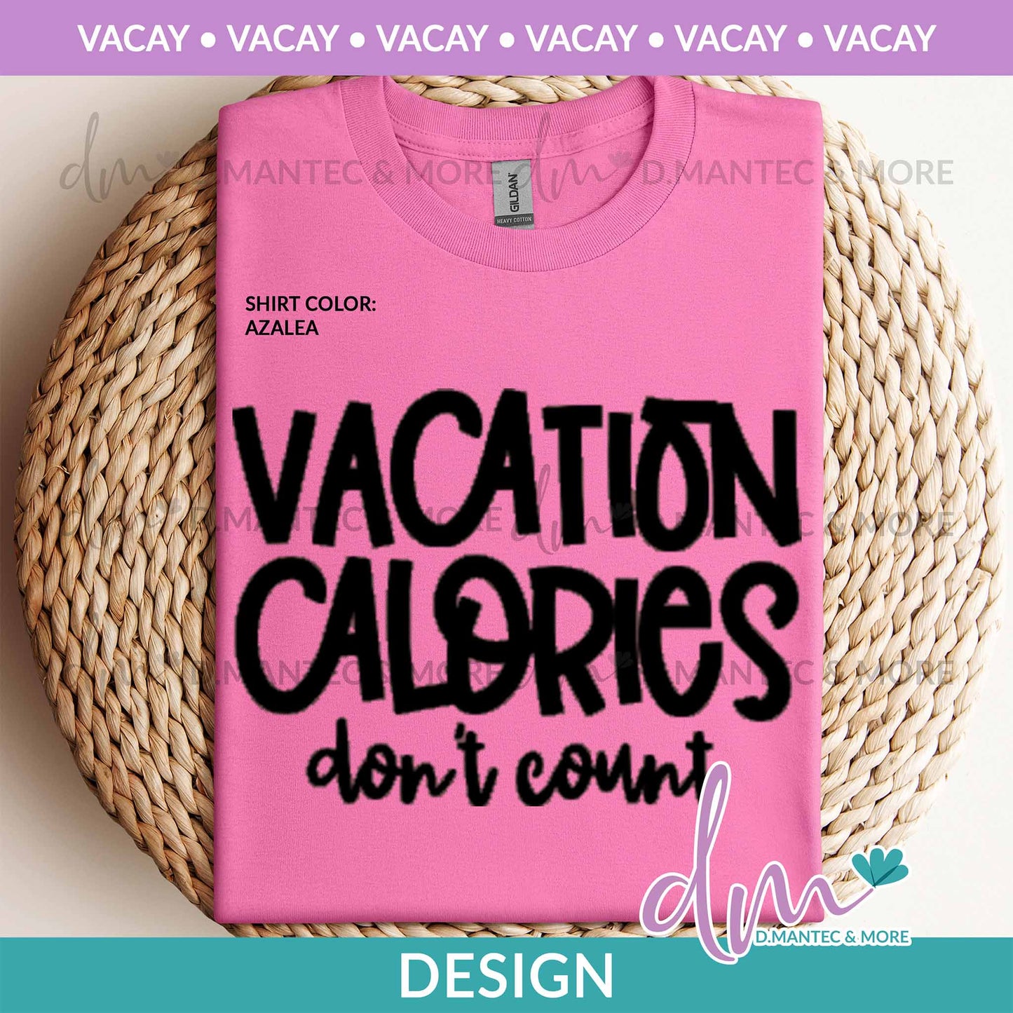 VAC - Vacation Calories | Design