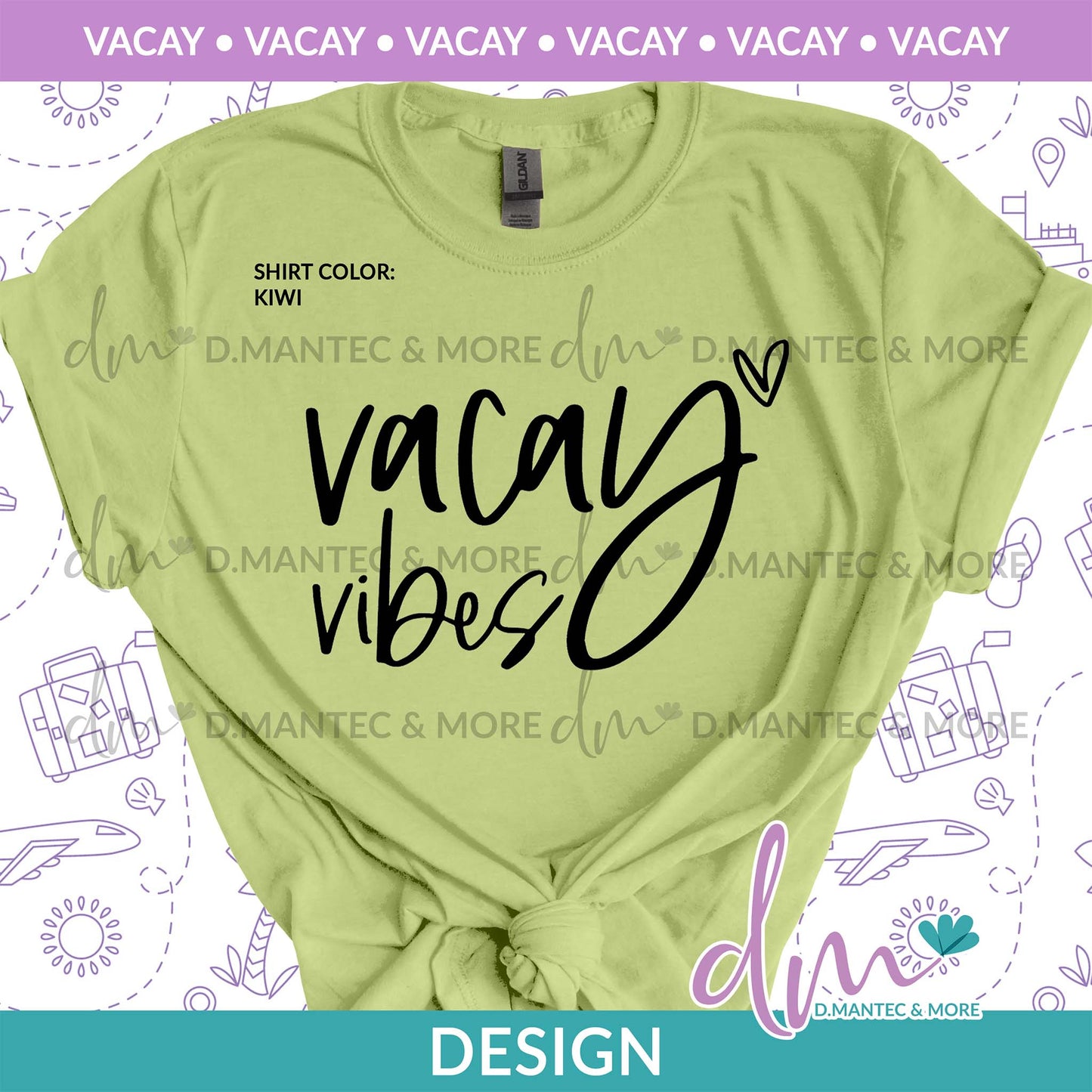VAC - Vacay Vibes - Black | Design