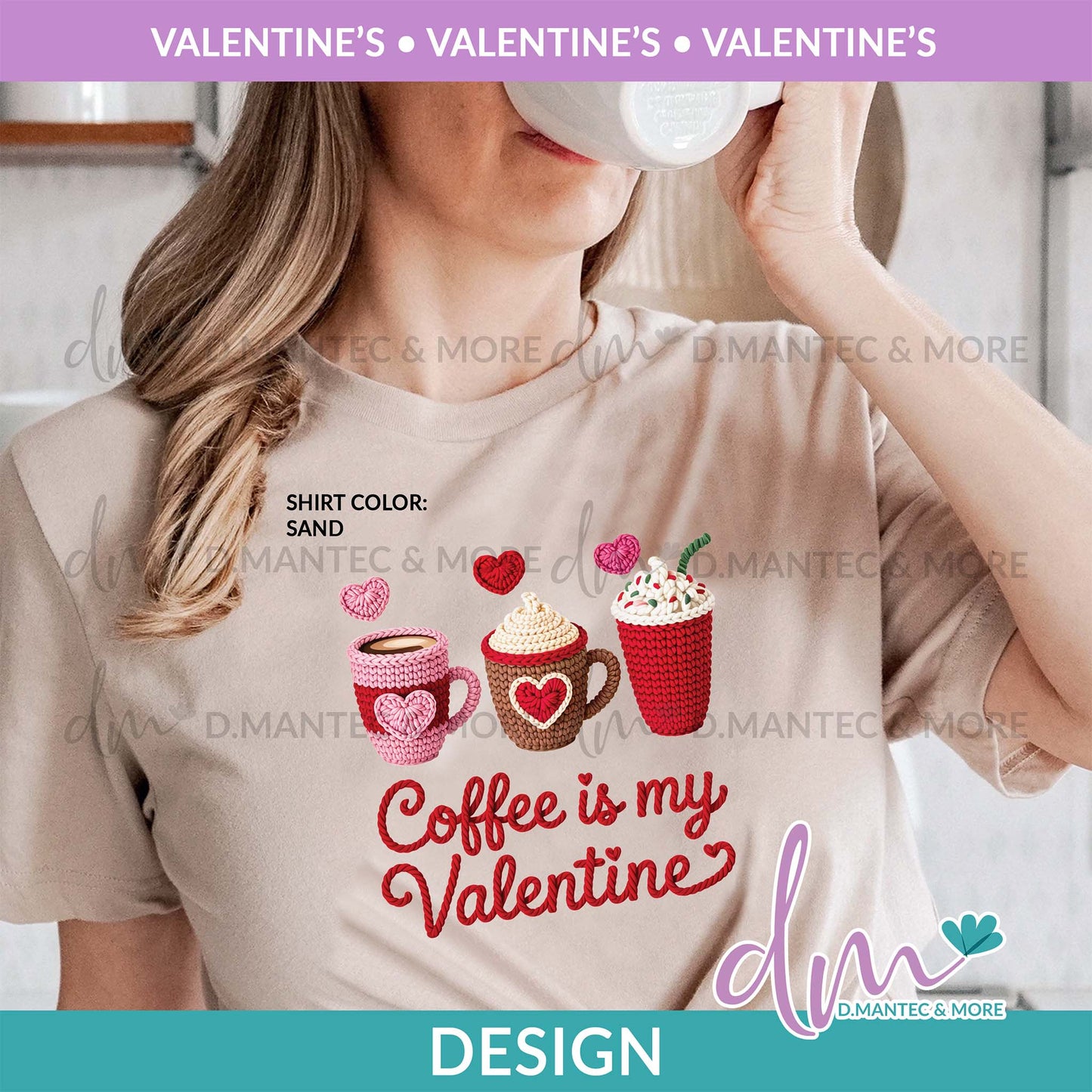 V - Coffee is my Valentine | Design