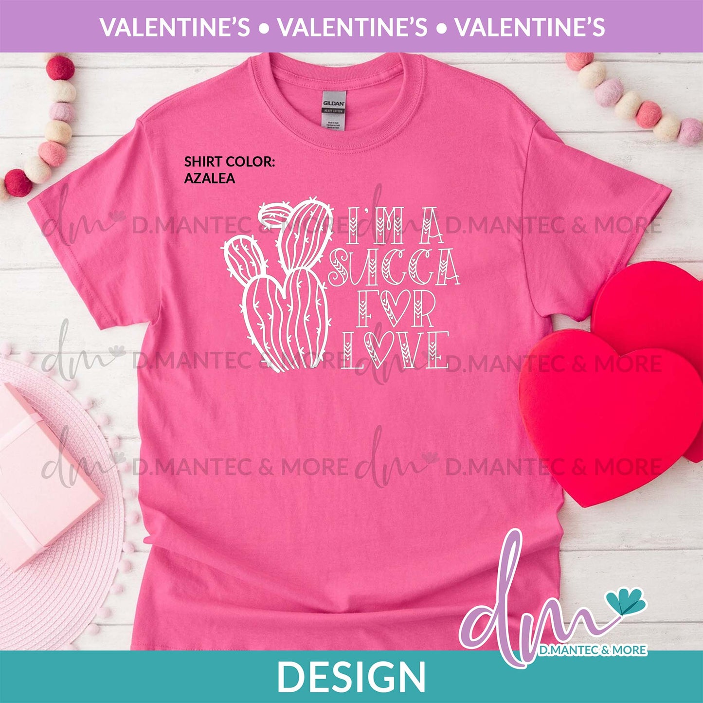 V - I'm A Succa For Love | Design