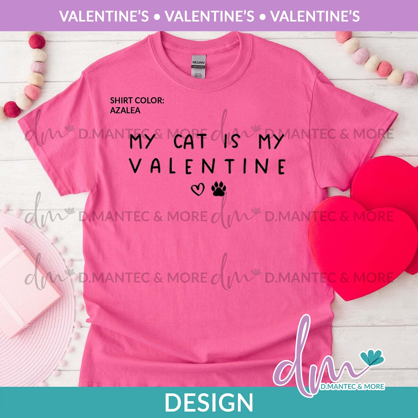 V - My Cat is My Valentine | Design