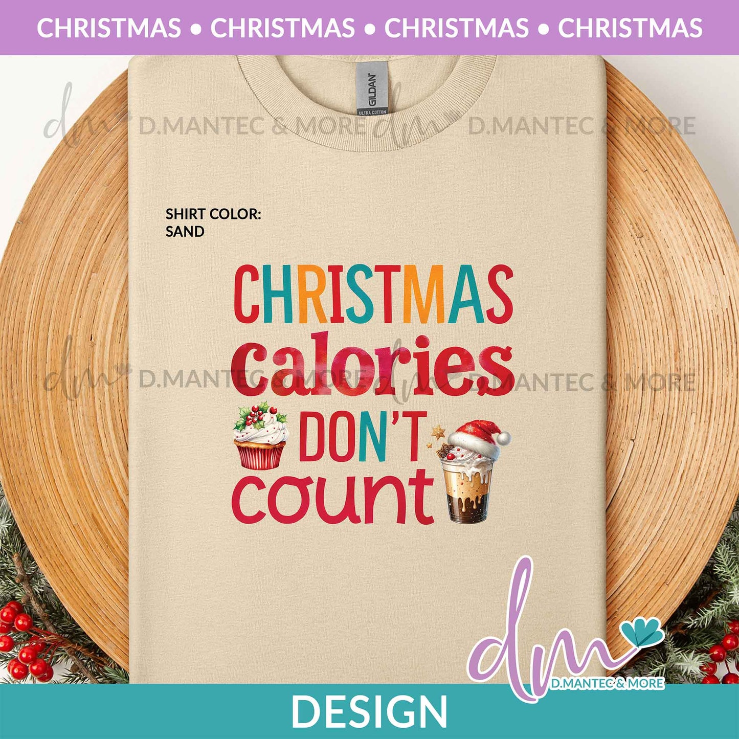 X - Christmas Calories | Design