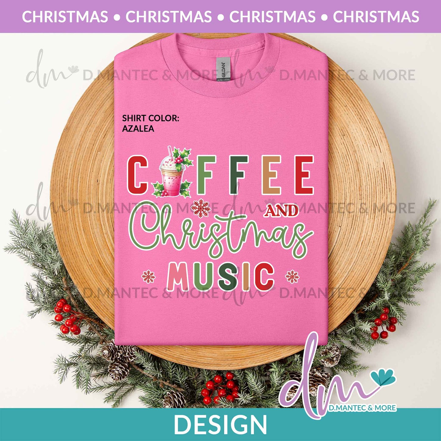 X - Coffee and Christmas Music - Color | Design