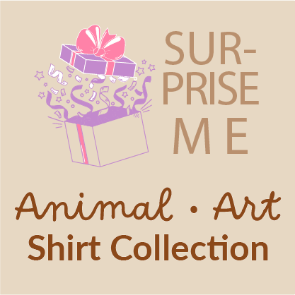 SURPRISE ME Tee - Animal β’ Art