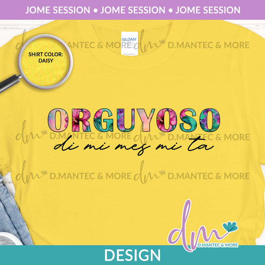 JOME - Orguyoso di Mi Mes Mi Ta | Design