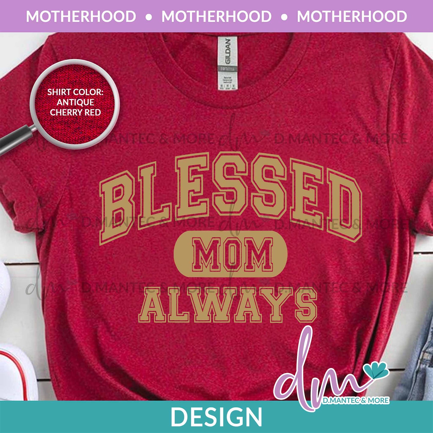 MH - Blessed Mom Always-Oversized | Design